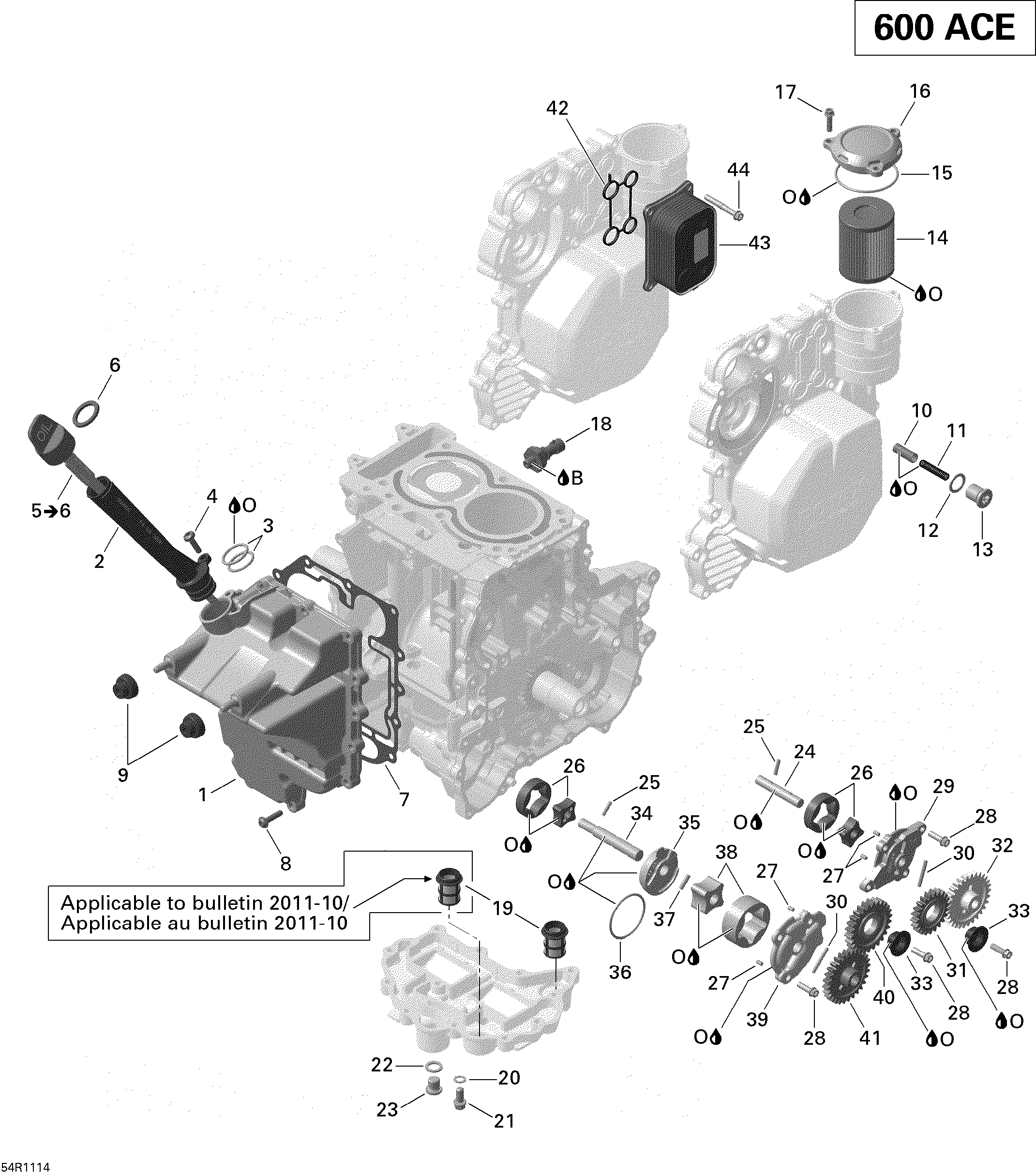 Engine Lubrication Grand Touring