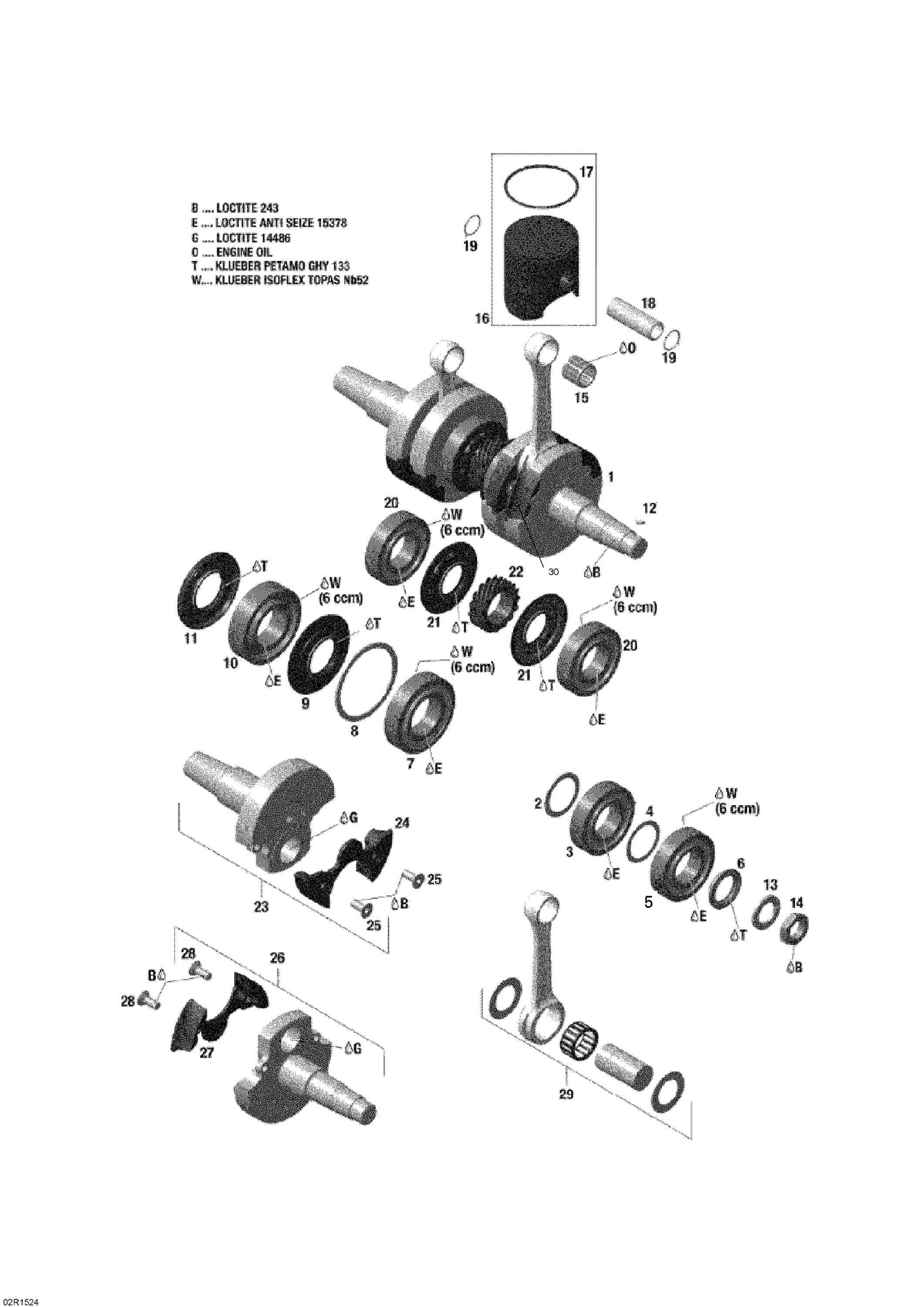 Crankshaft And Pistons