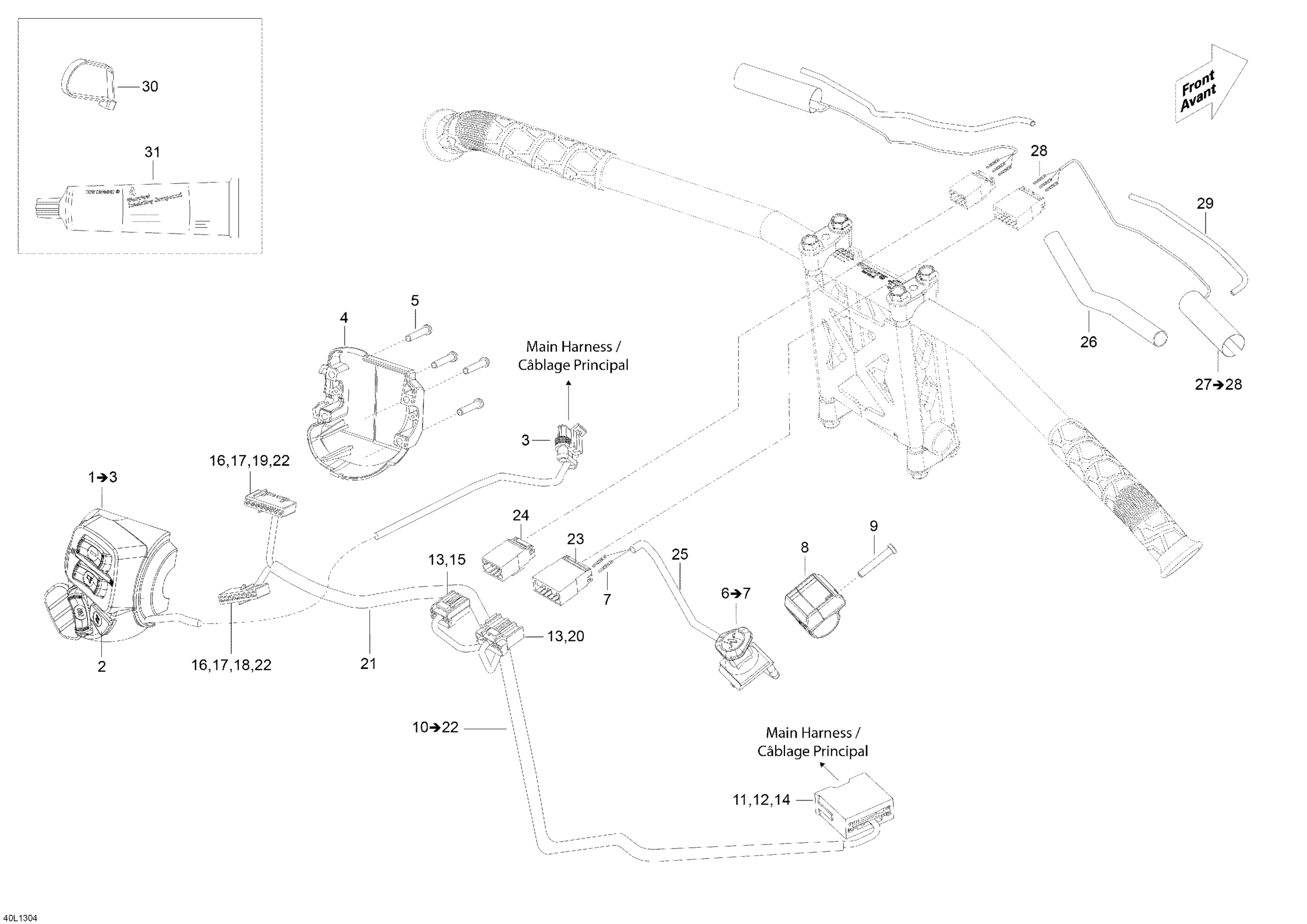 Steering Wiring Harness