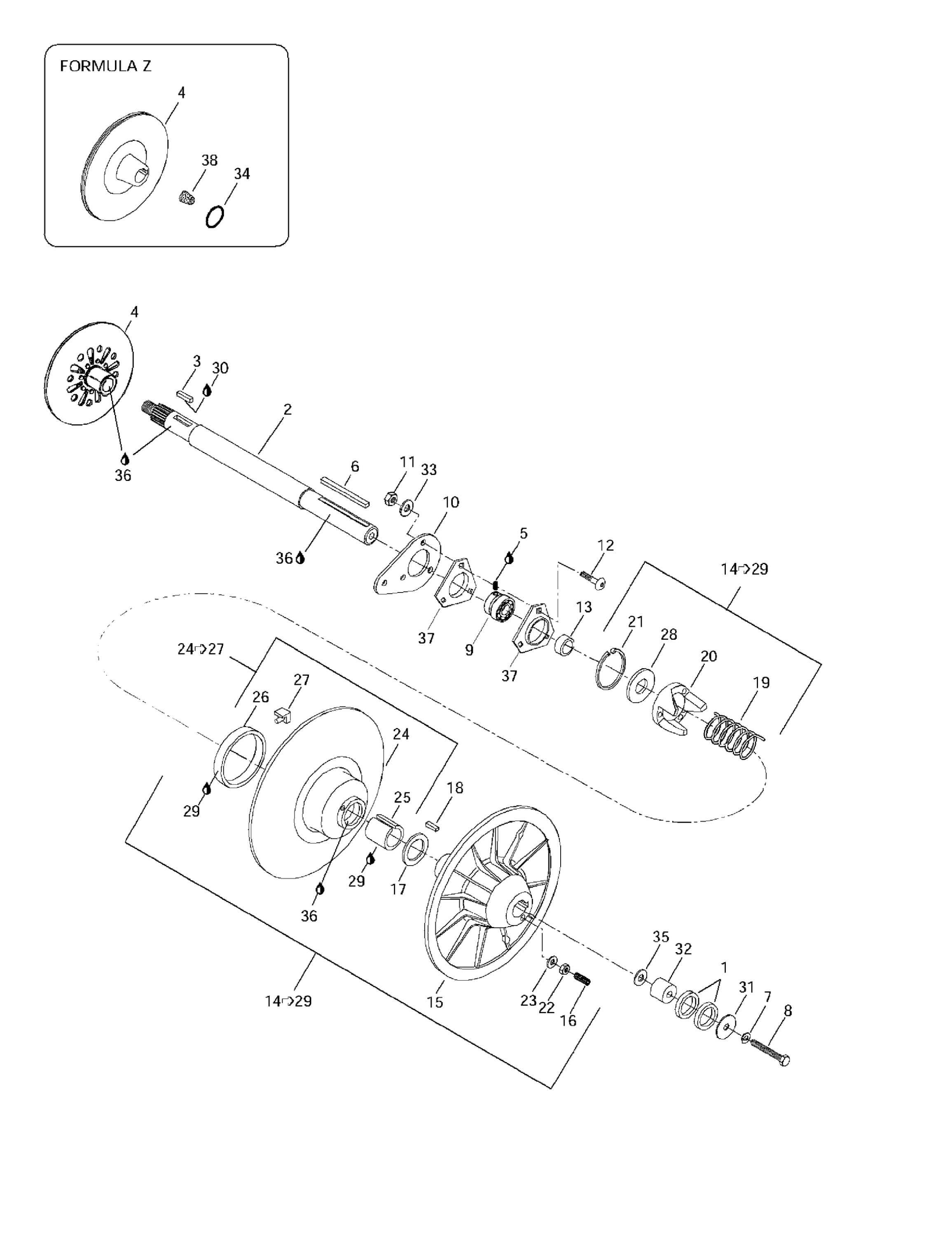 Driven Pulley