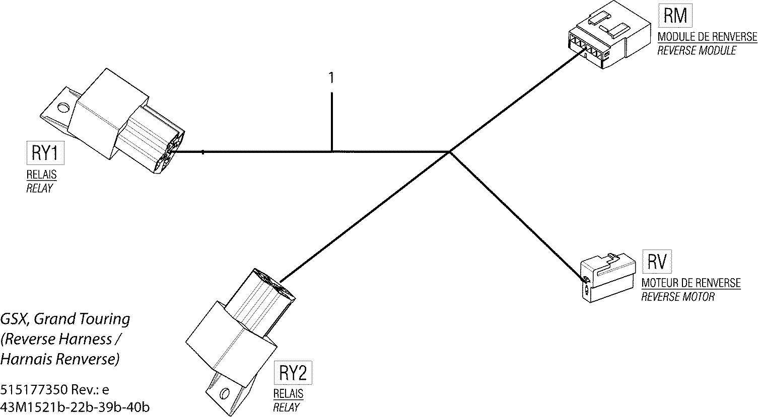 Electrical Harness Reverse_43M1521b