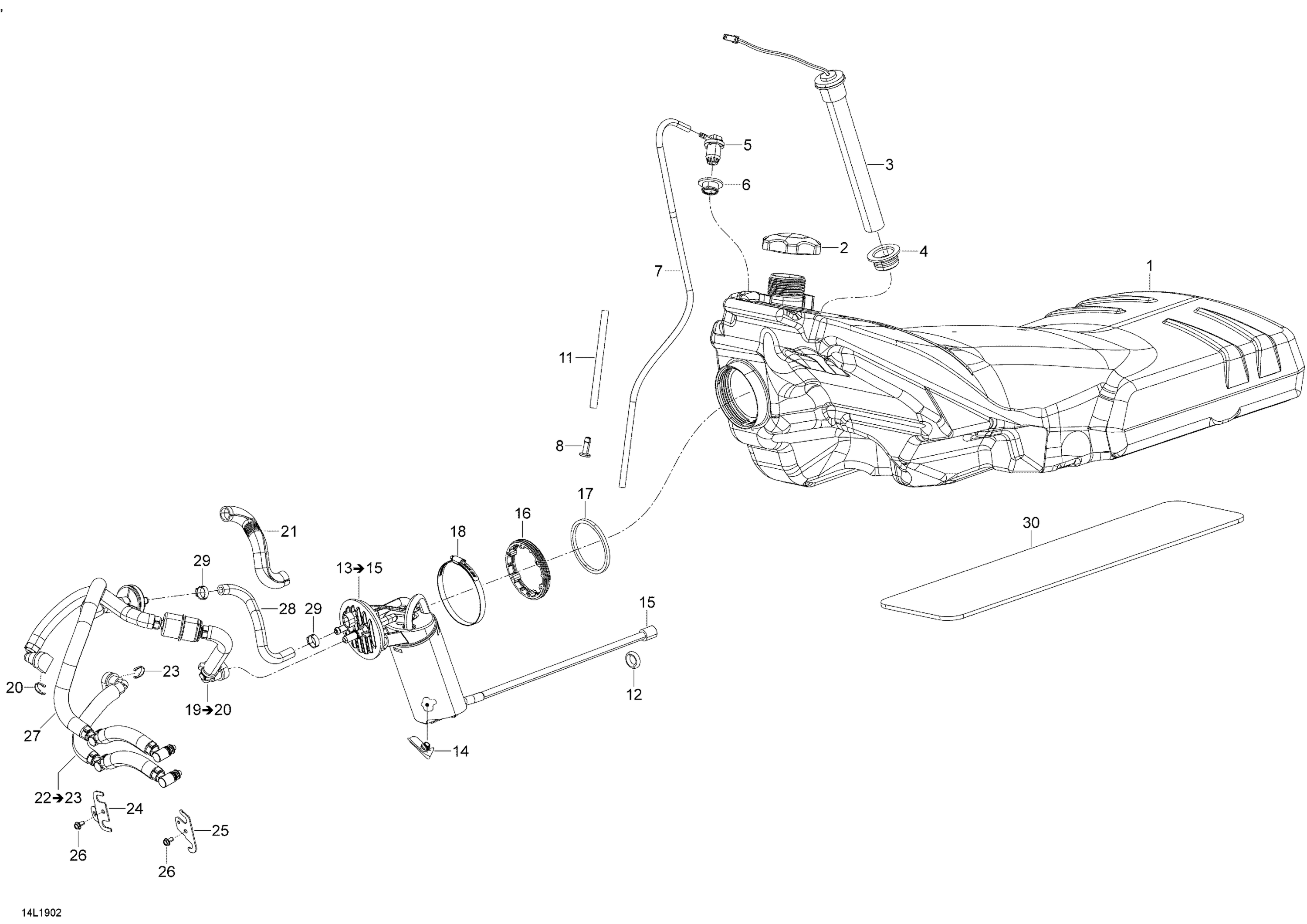 Fuel System E-TEC