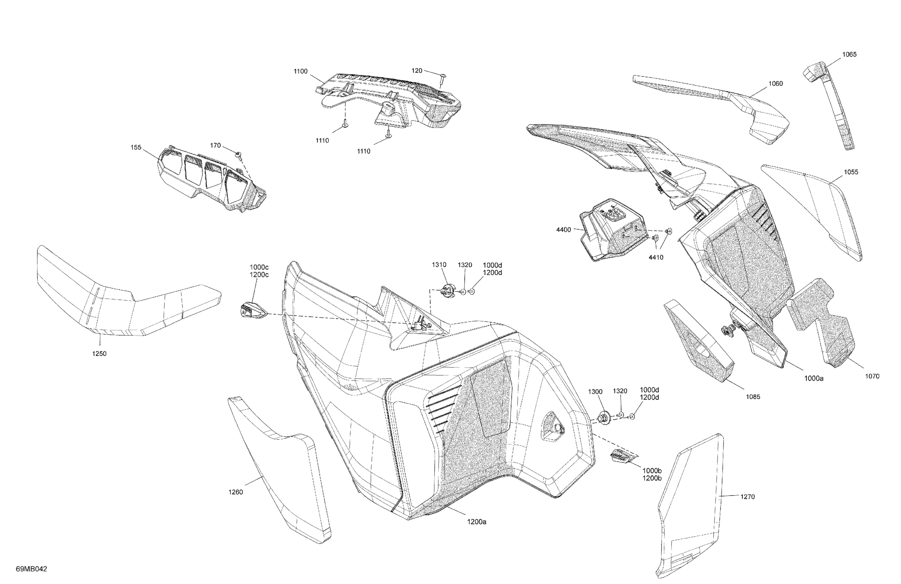 Схема узла: Body - Side Panels