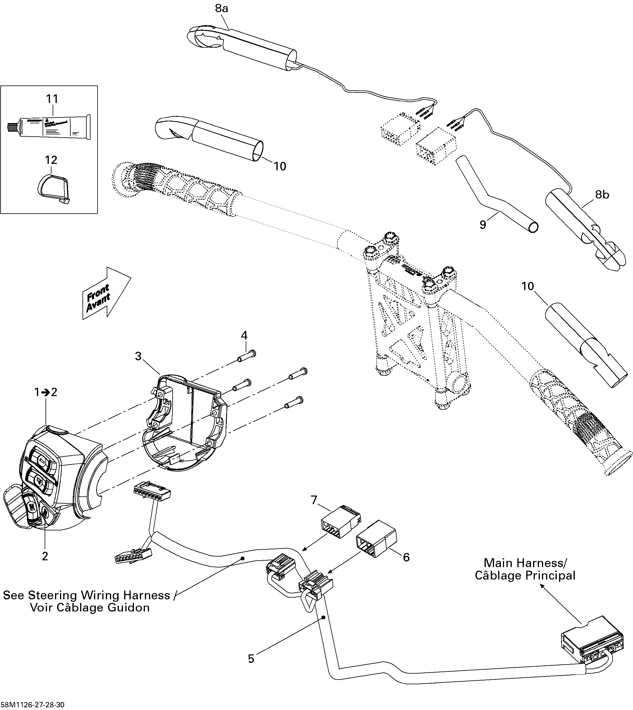 Схема узла: Electrical Accessories, Steering