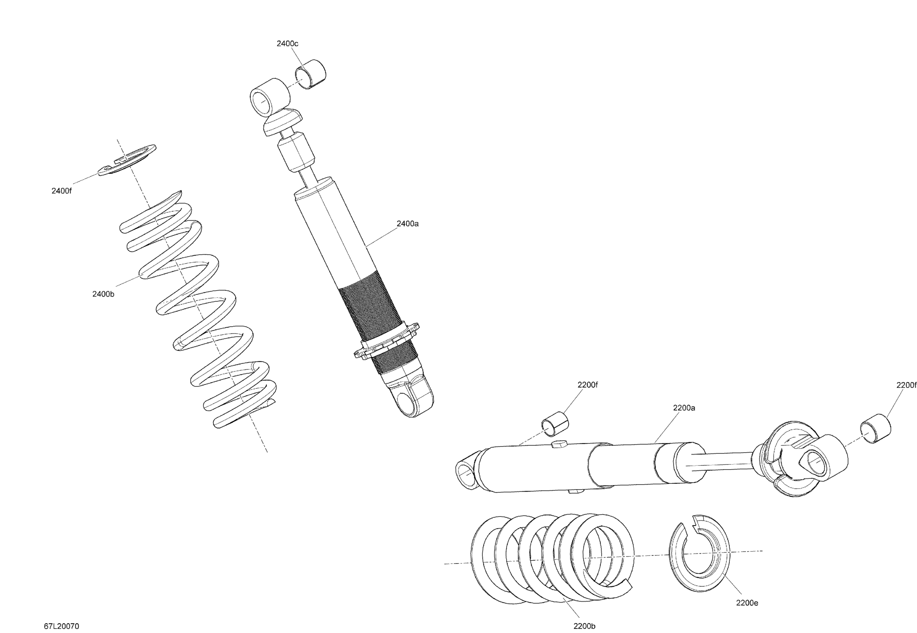 Suspension, Rear - Shocks - STD