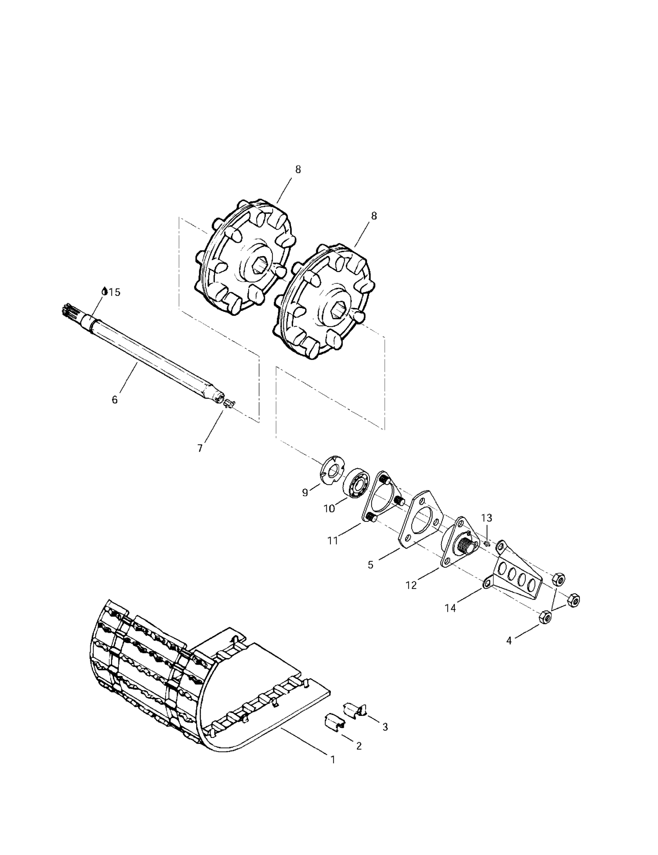 Drive Axle And Track