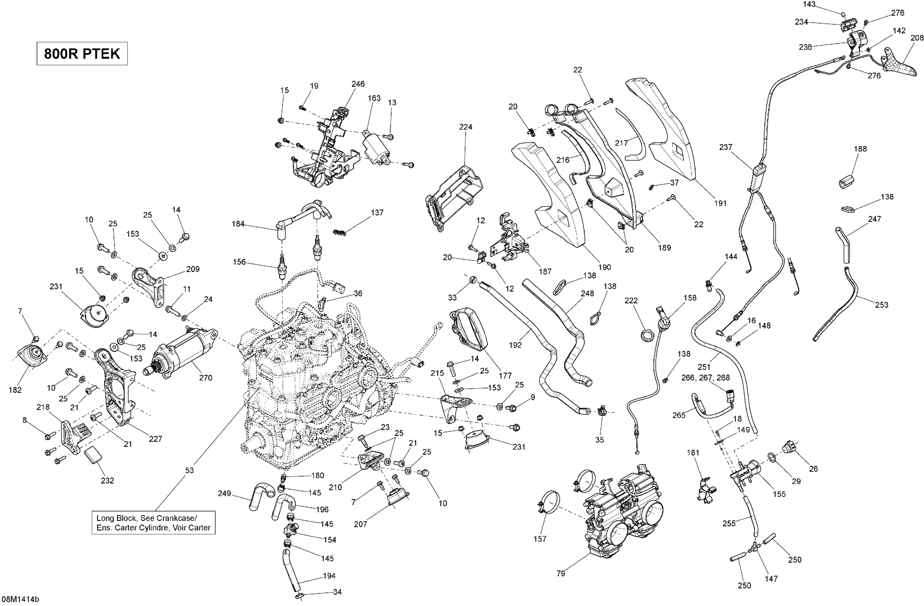 Engine And Engine Support 800R