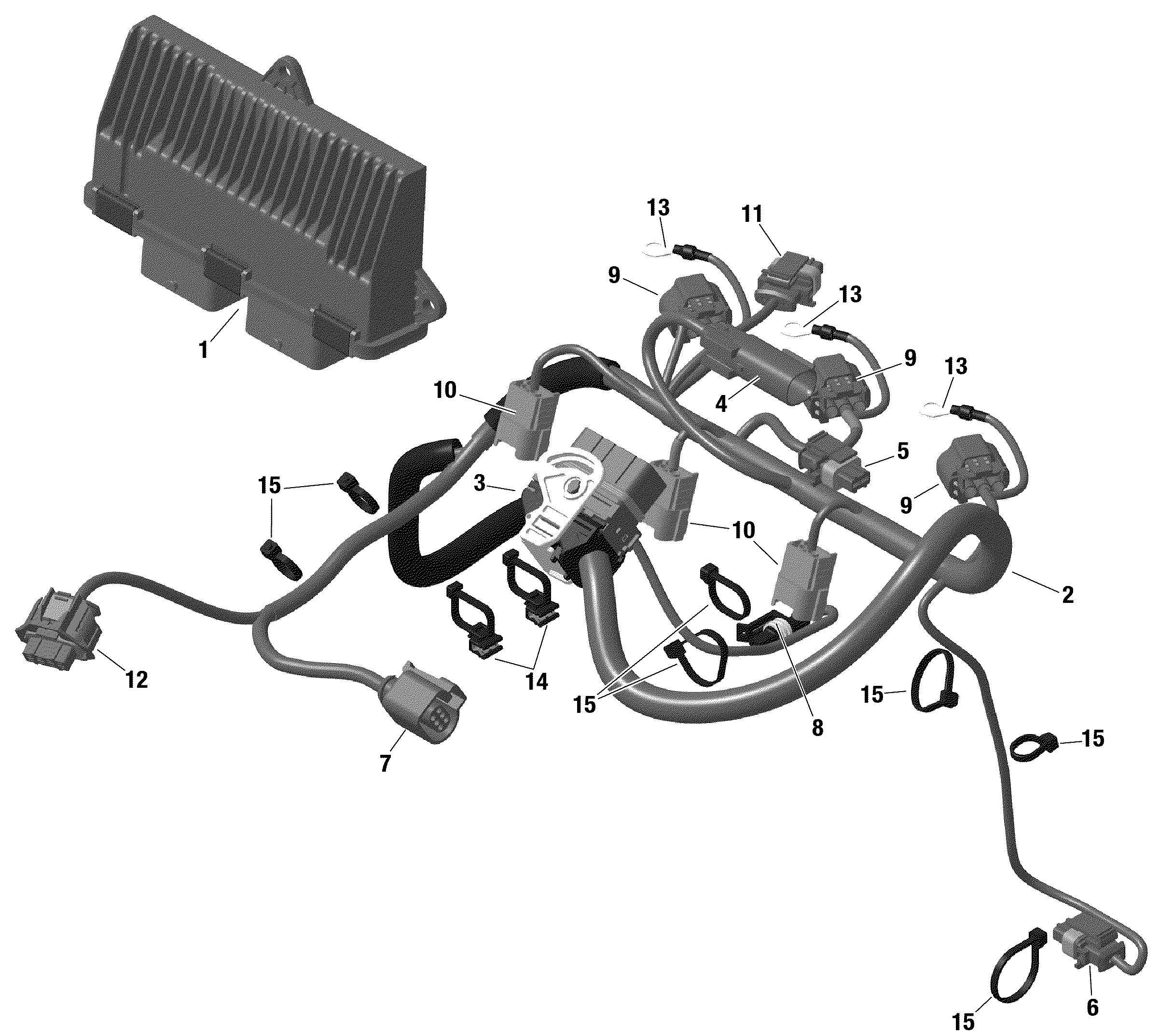 Engine Harness And Electronic Module 900 ACE