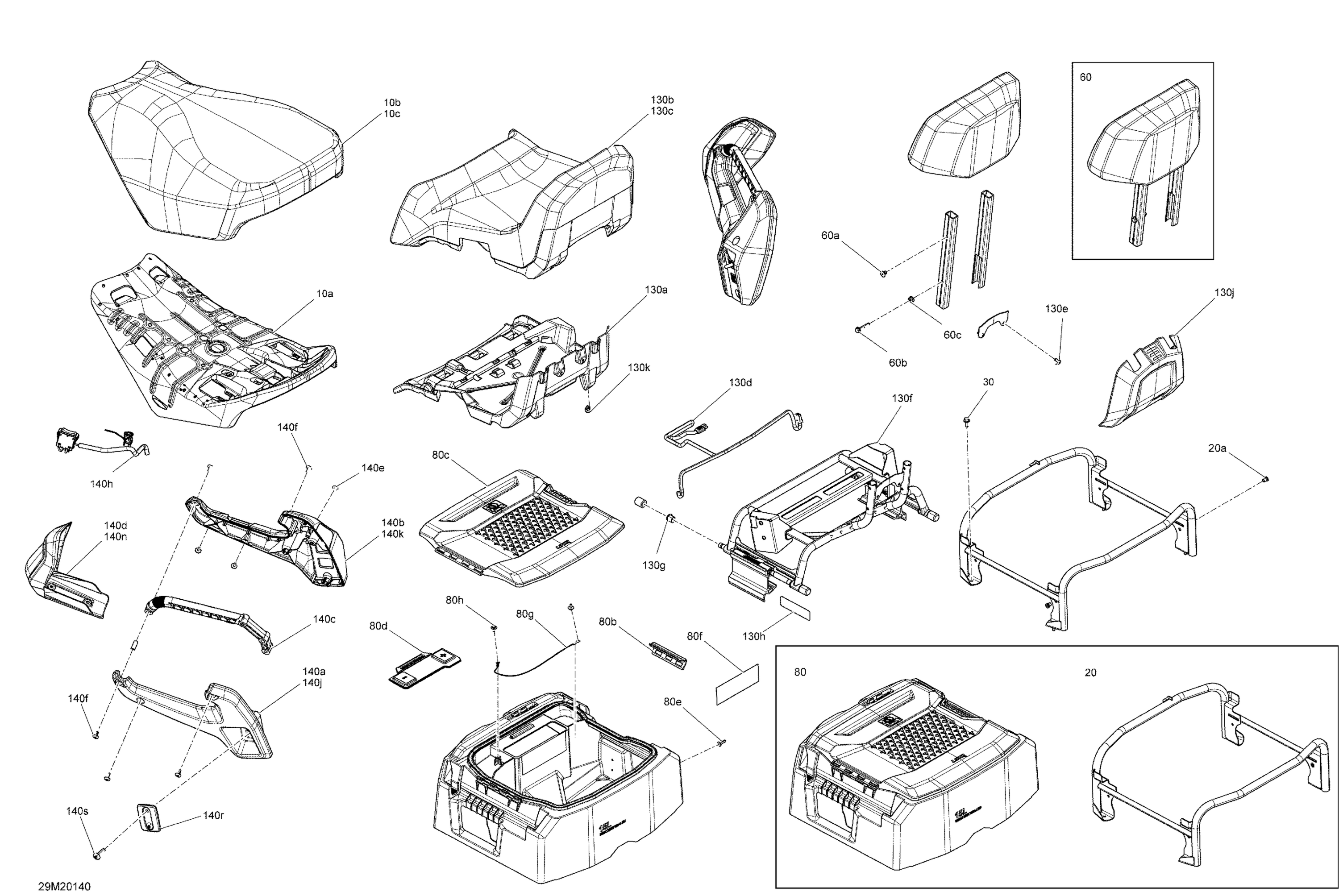 Seat - Main Section - LE - SE