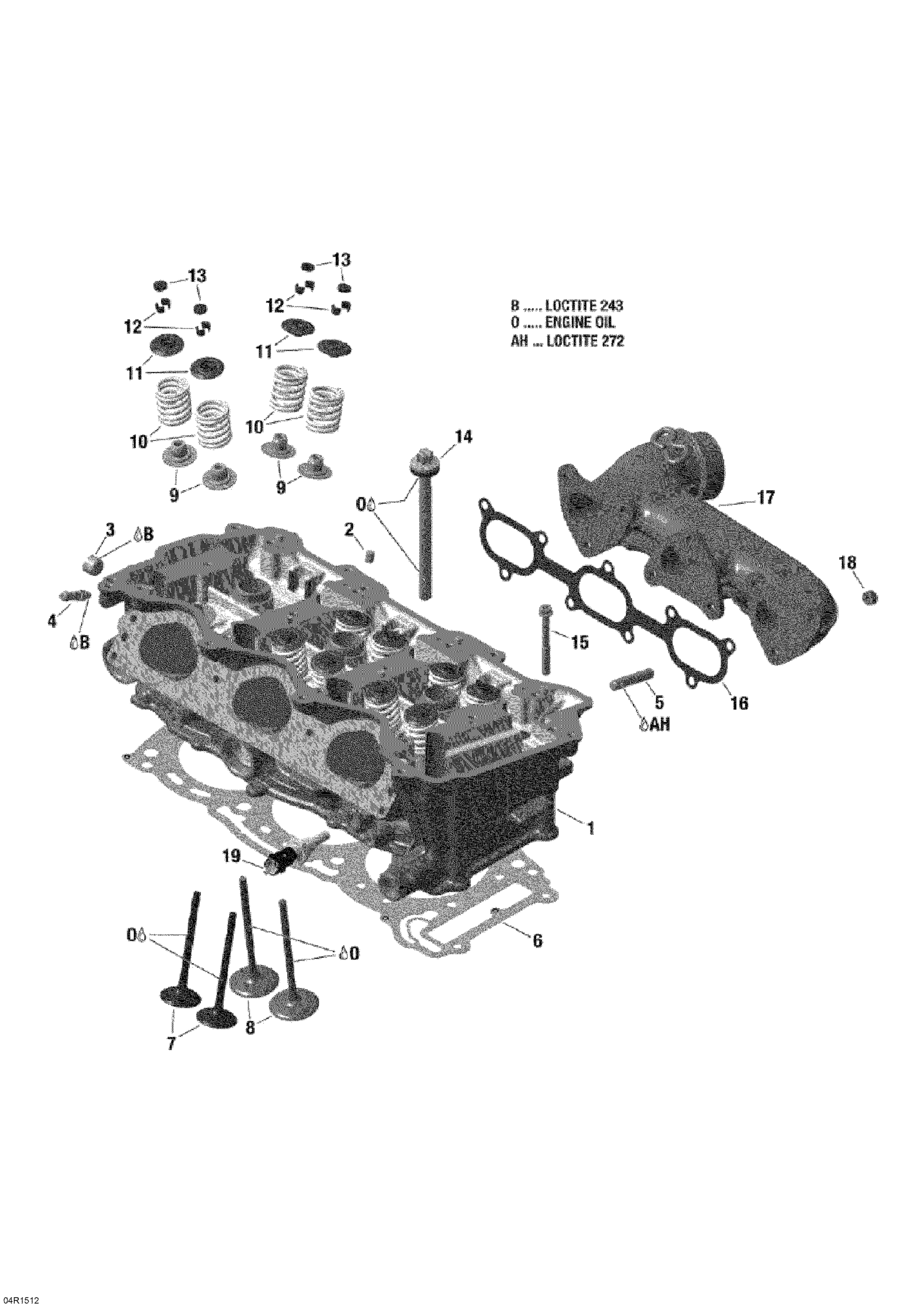 01_Cylinder Head and Exhaust Manifold