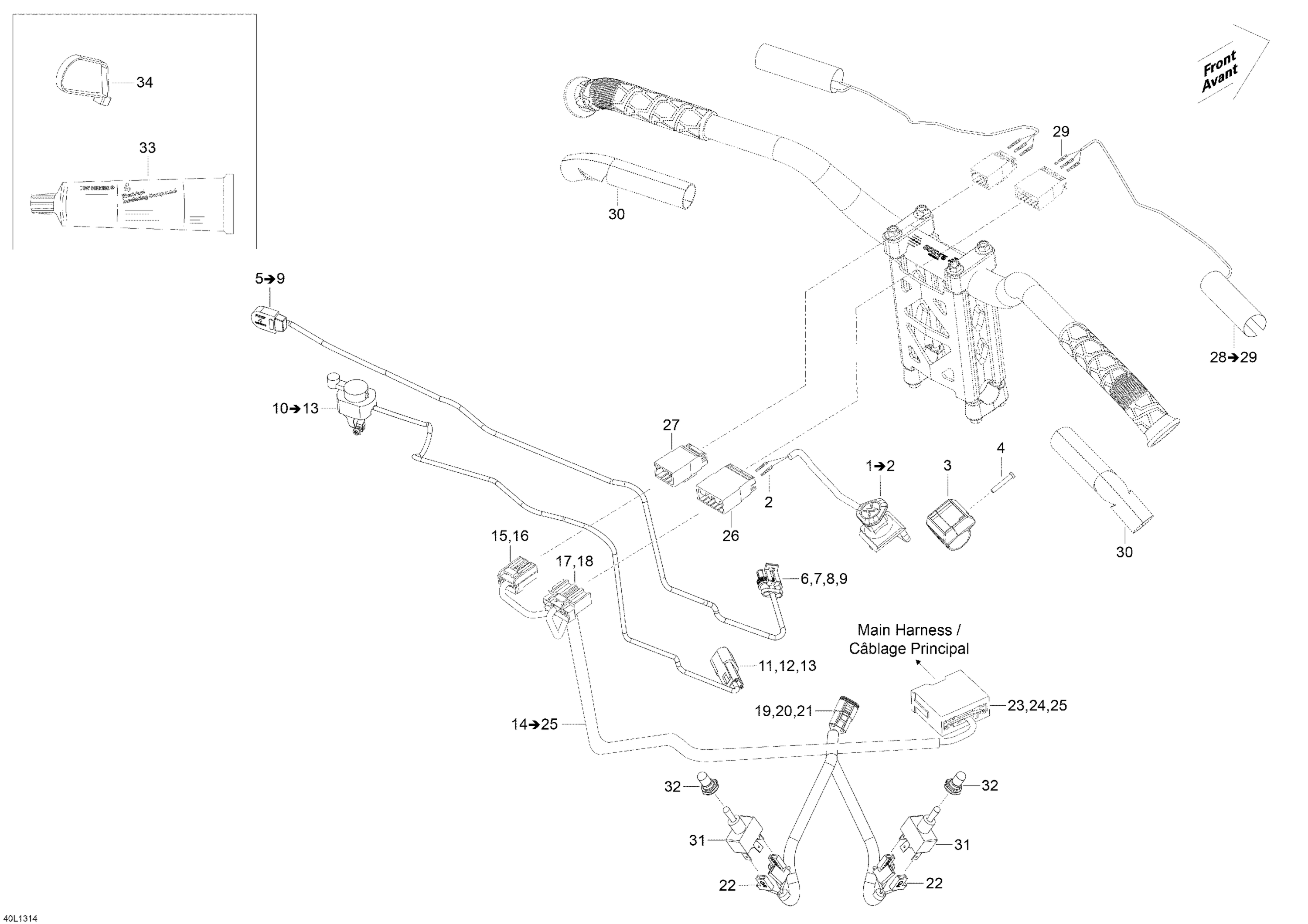 Steering Wiring Harness