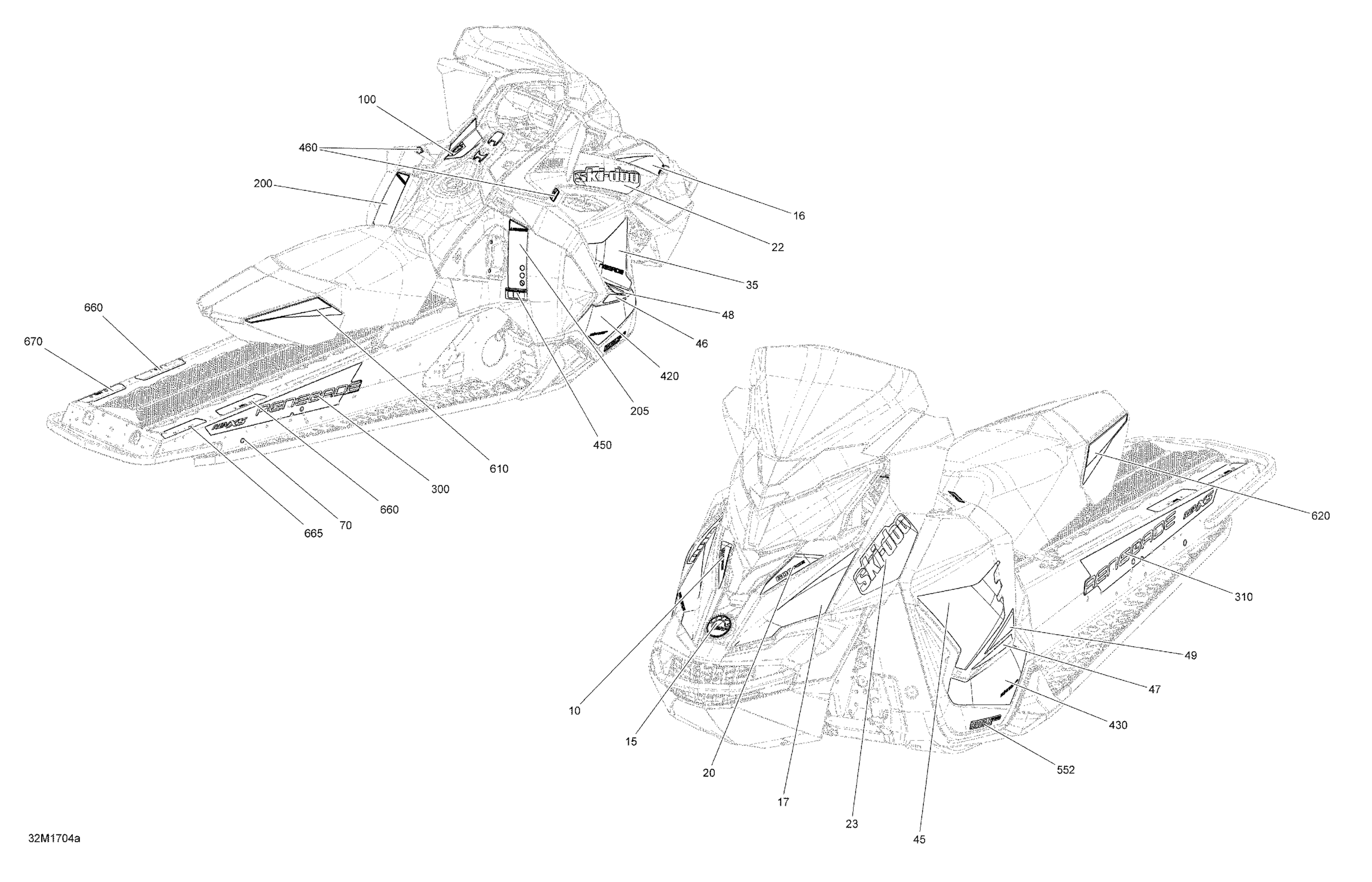 Схема узла: Decals - Package Sport