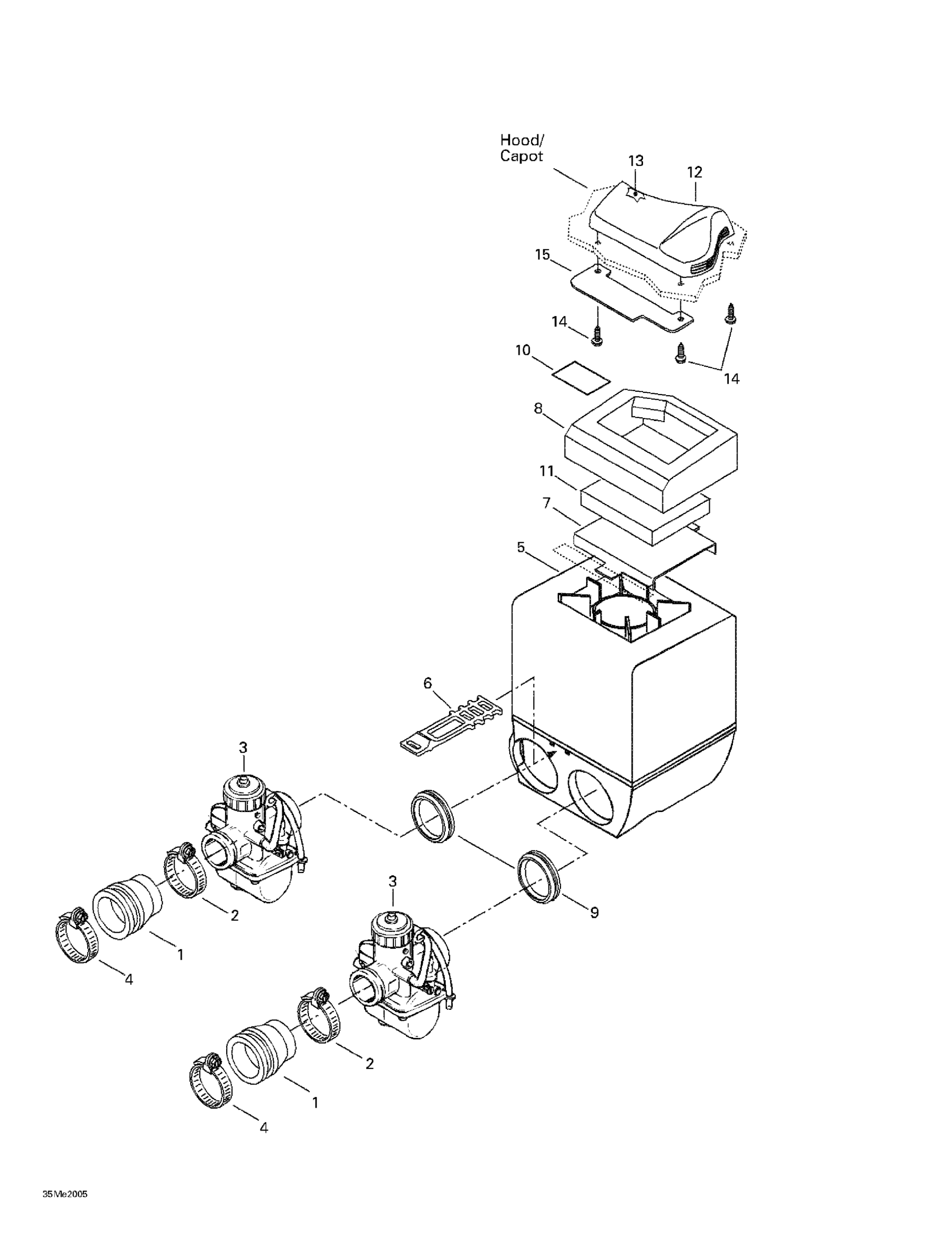 Схема узла: Air Intake System