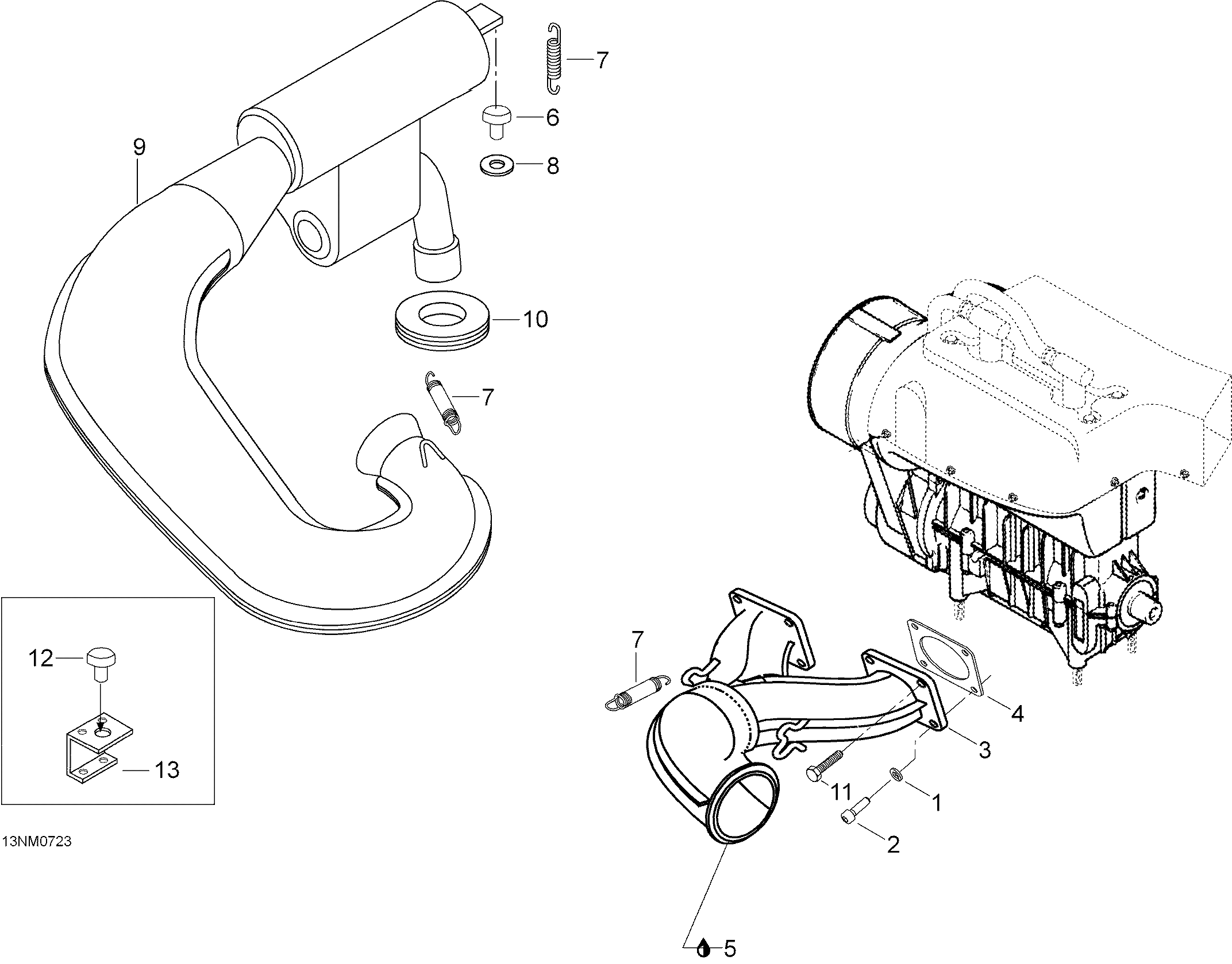 Схема узла: Exhaust System