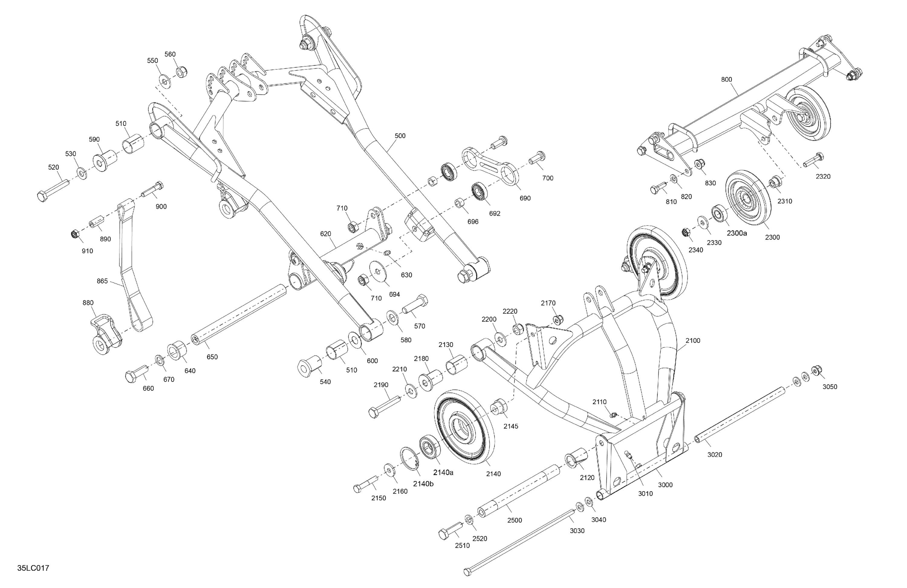 Suspension - Rear - Upper Section