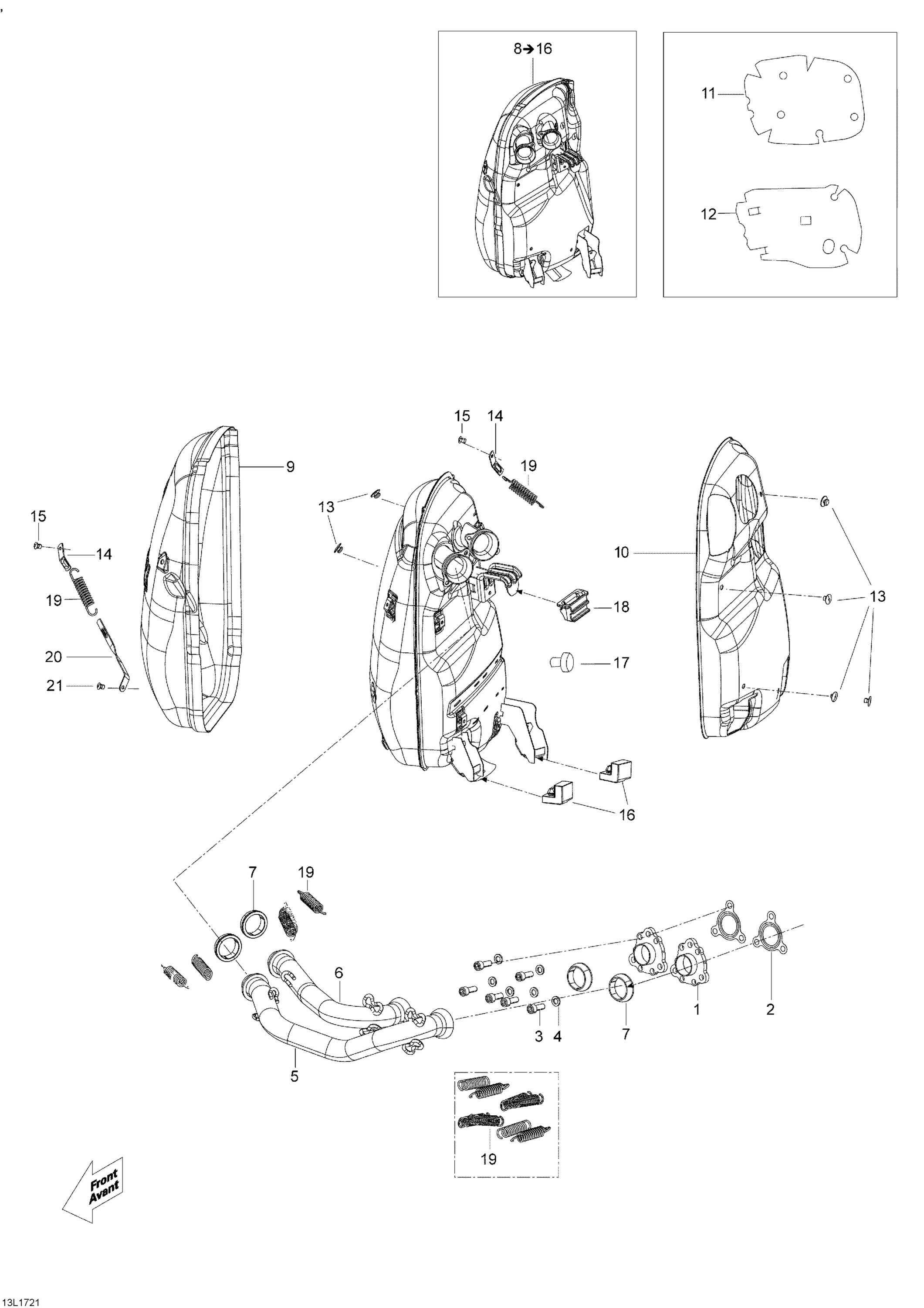 Схема узла: Exhaust System