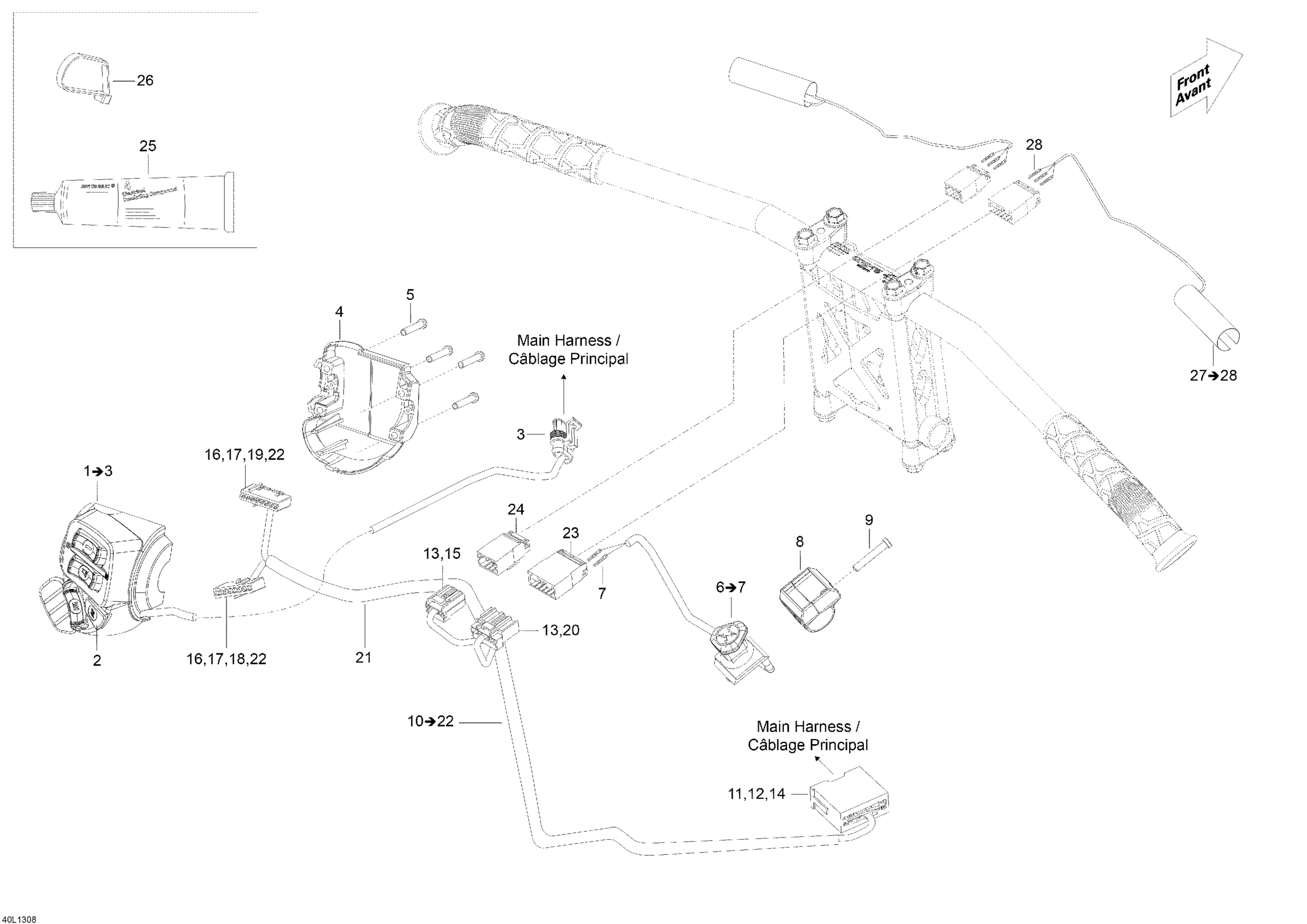 Steering Wiring Harness