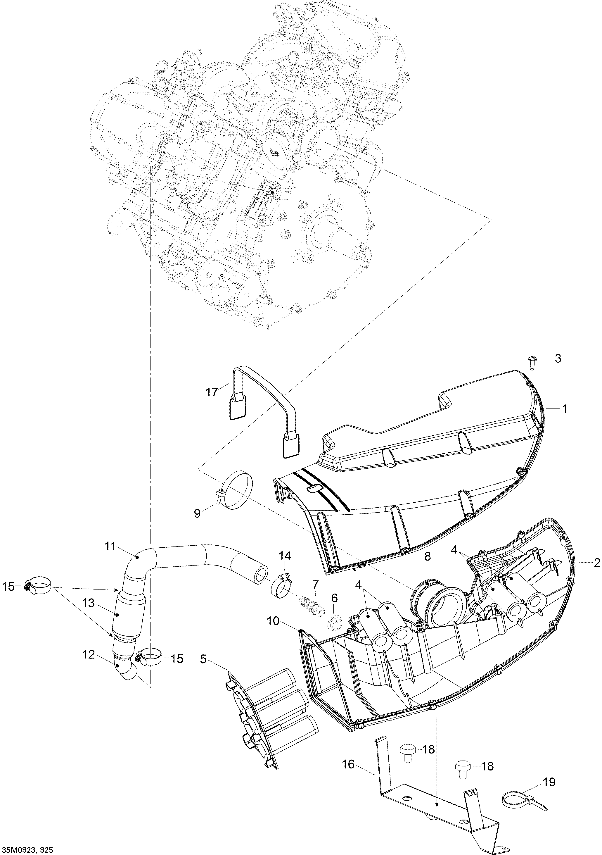 Схема узла: Air Intake System