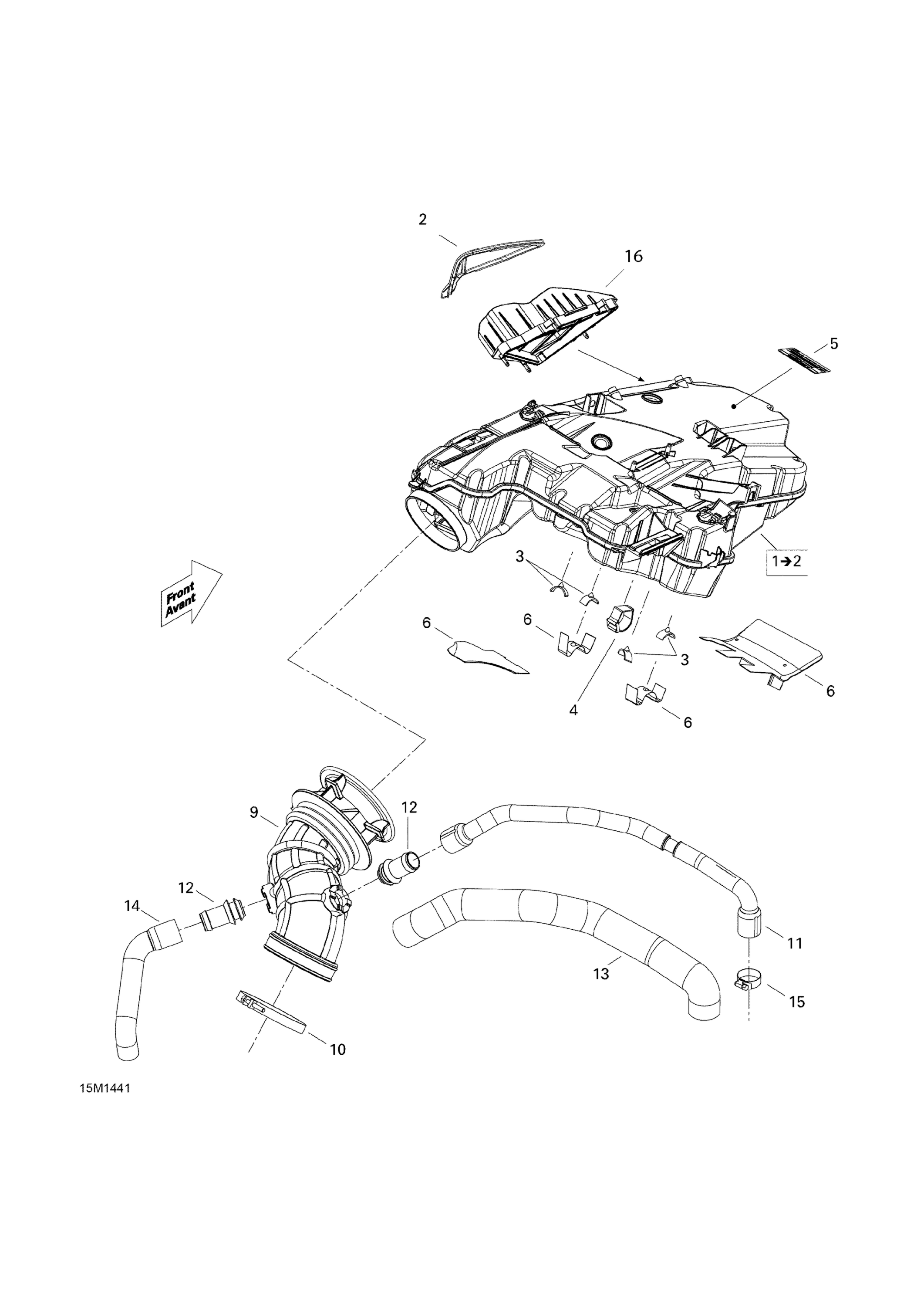 Схема узла: Air Intake System