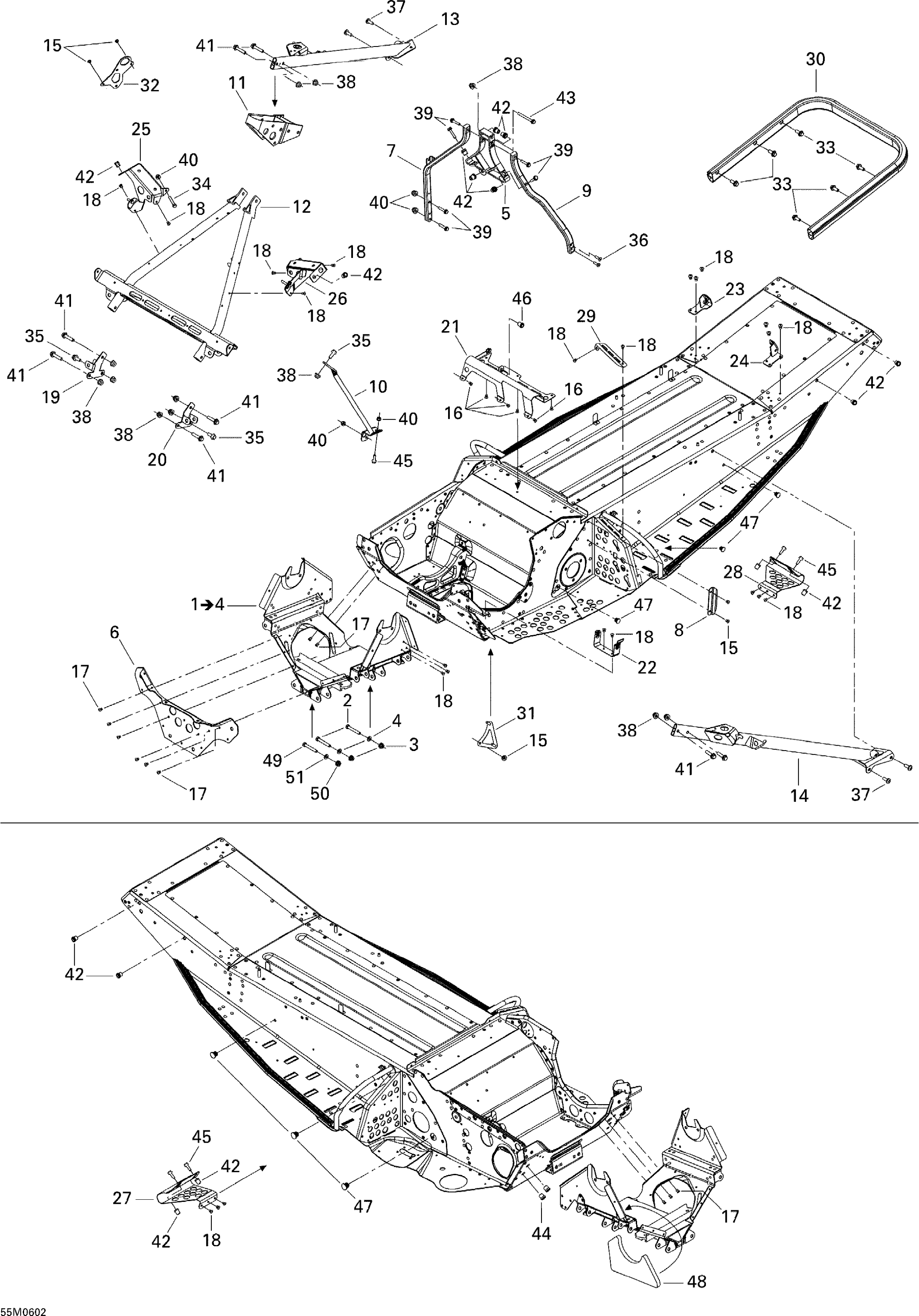 Frame and Components GSX