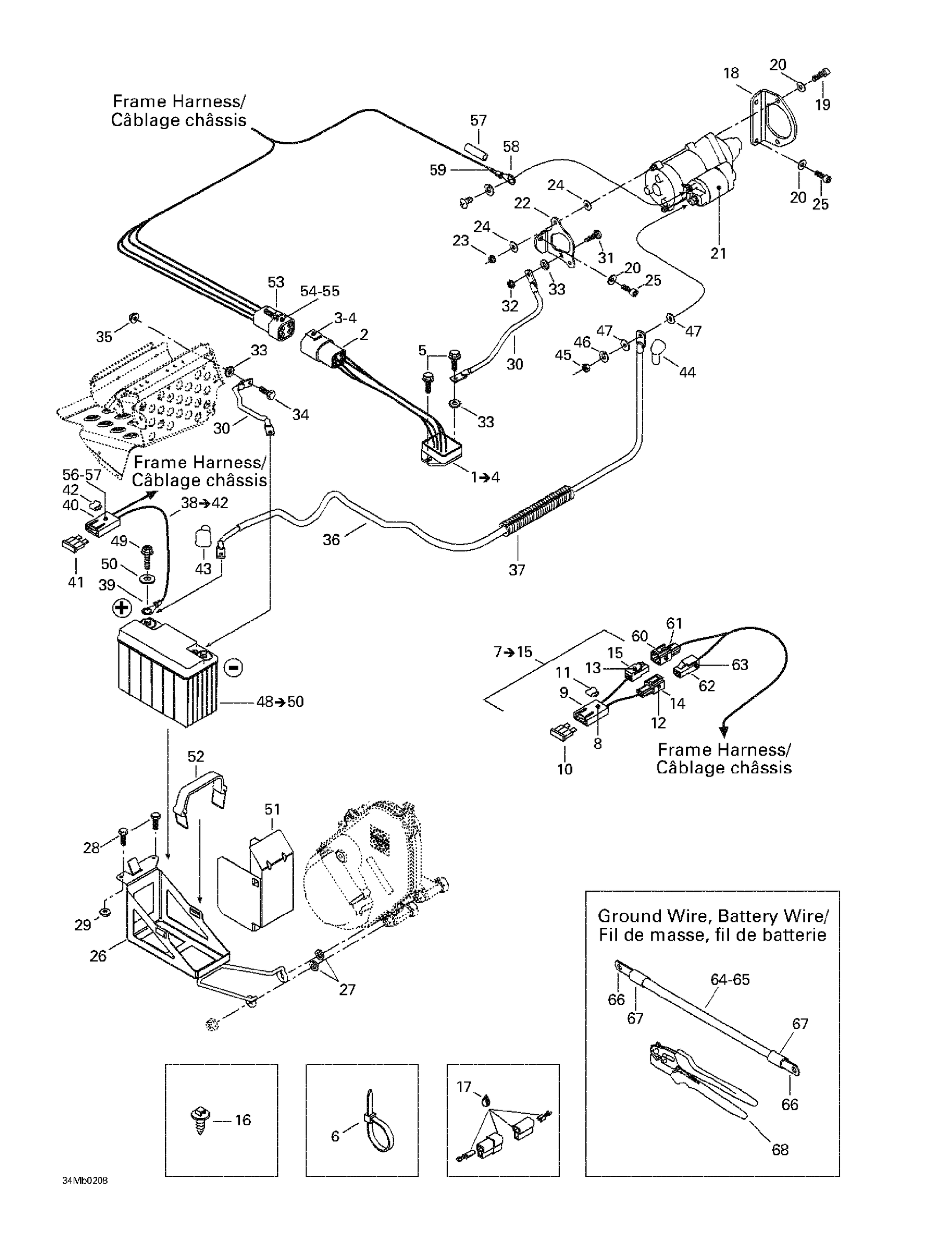 Battery And Starter