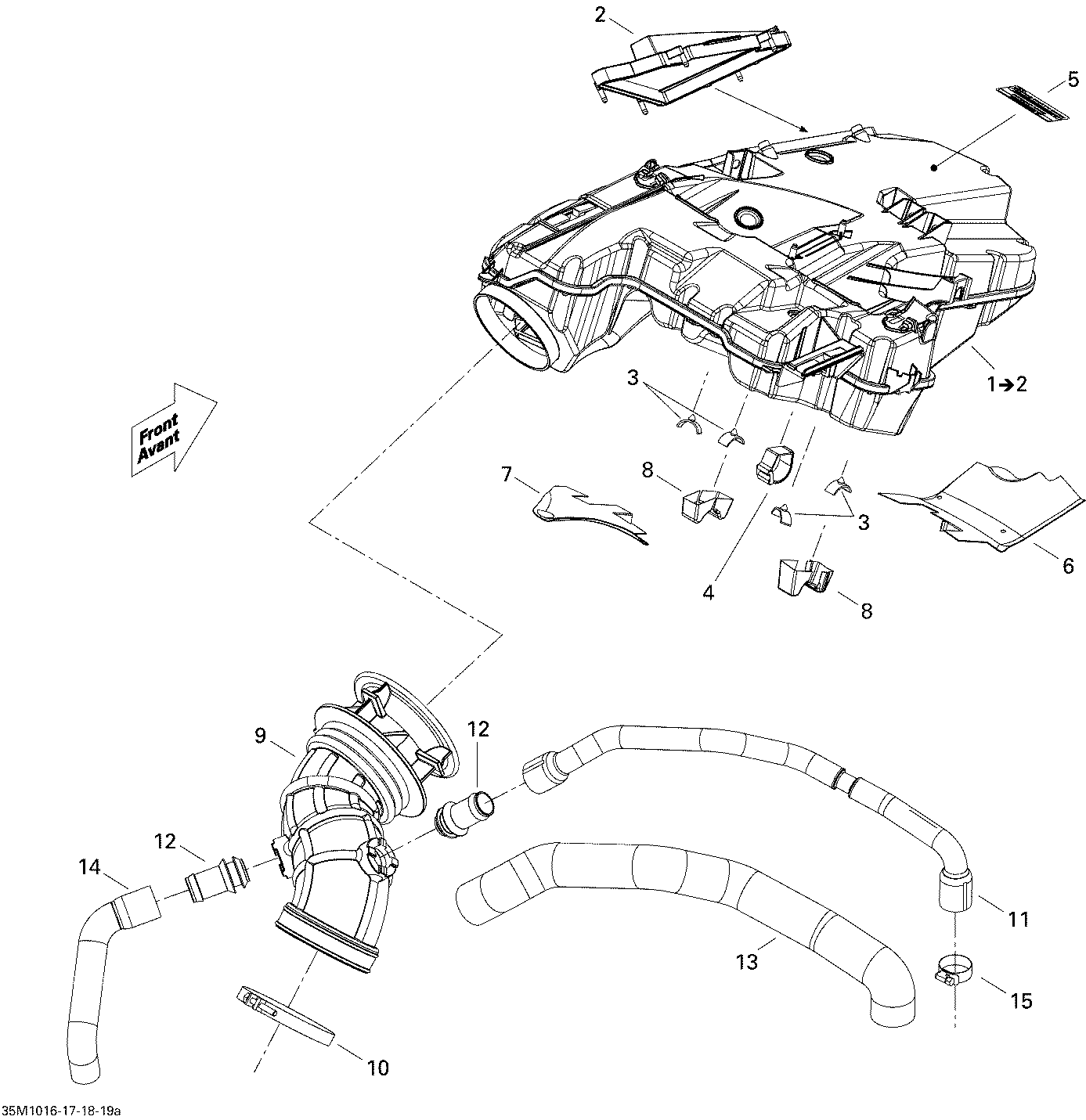 Схема узла: Air Intake System