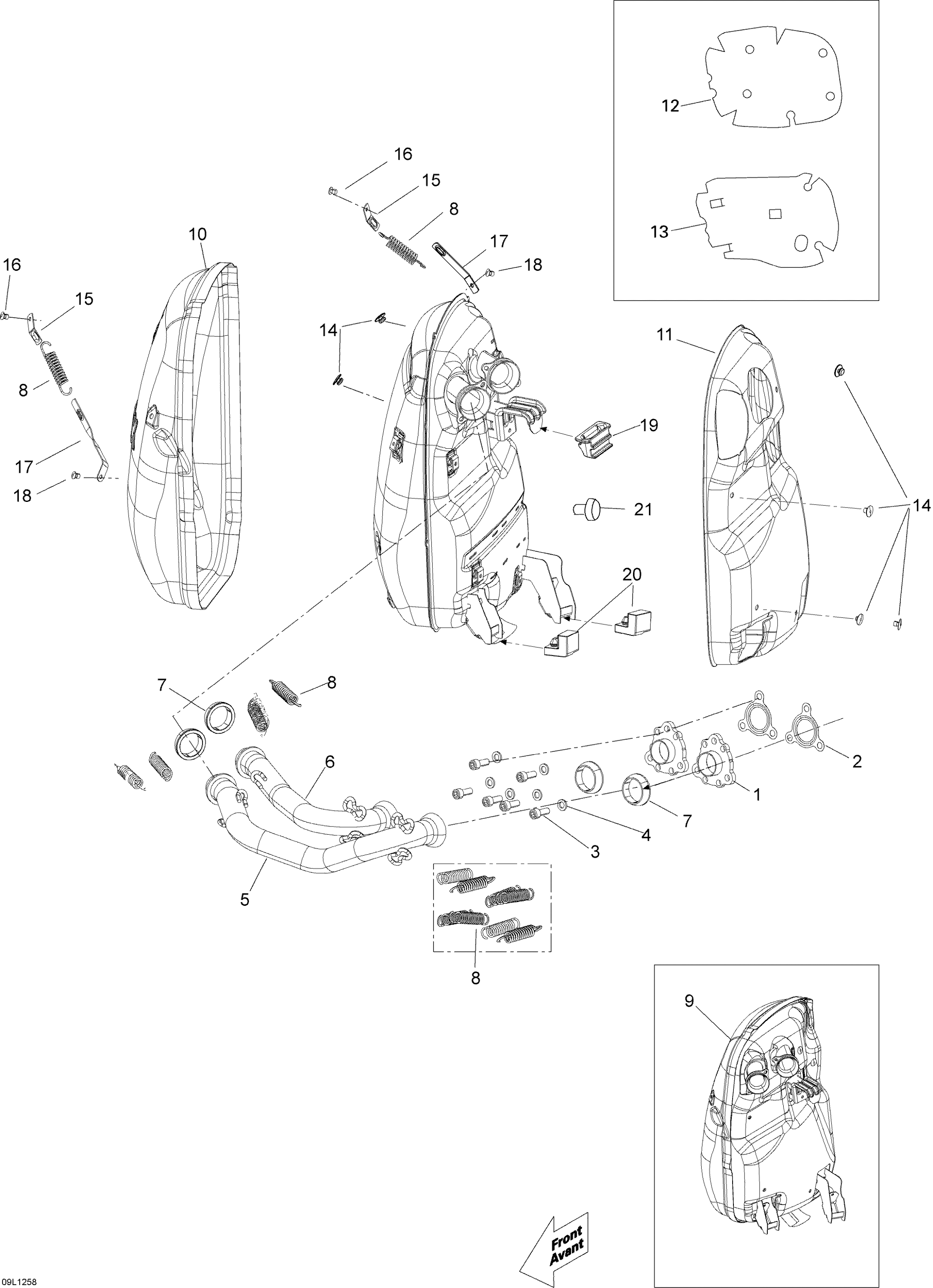 Схема узла: Exhaust System