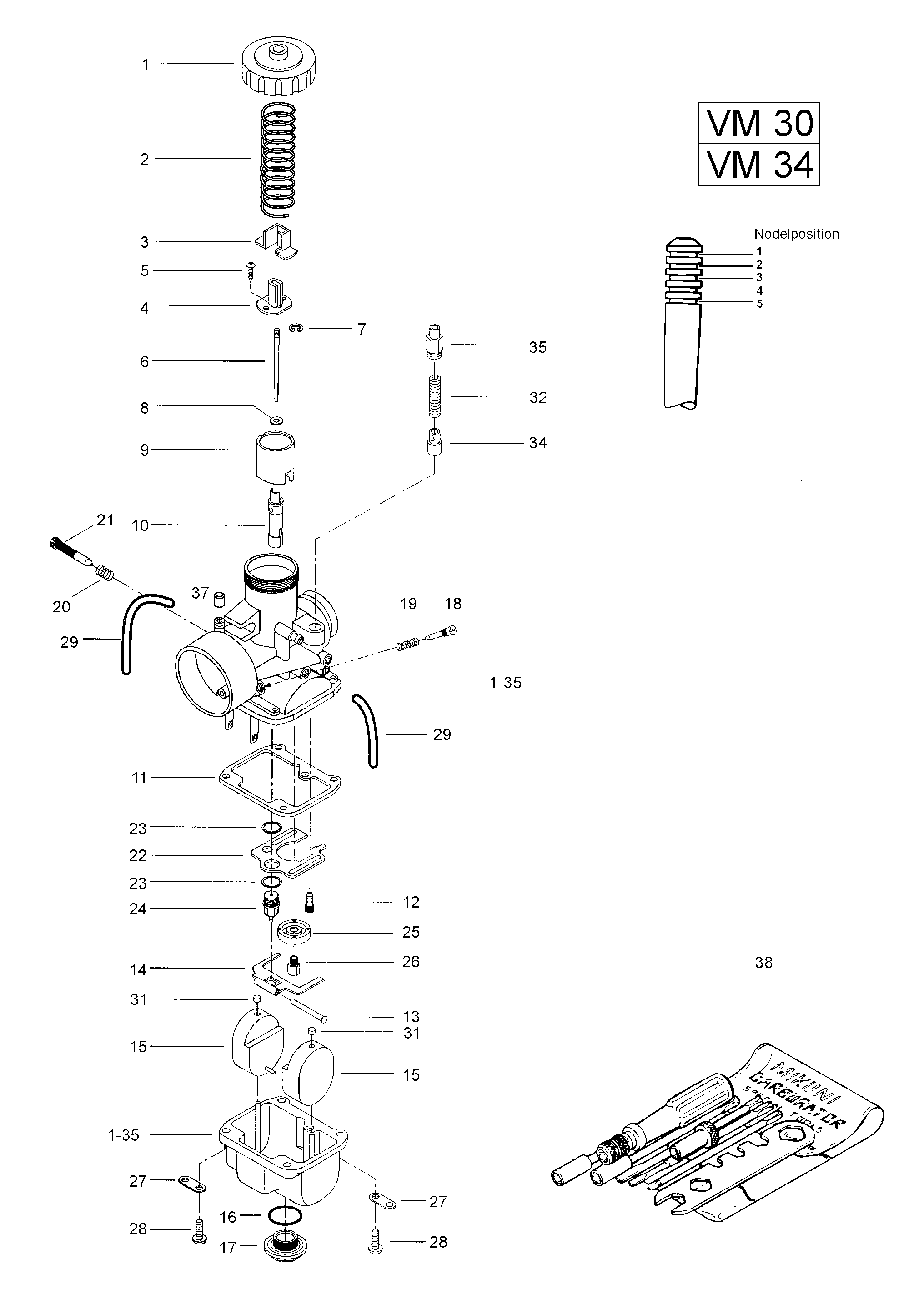 Схема узла: Carburetor