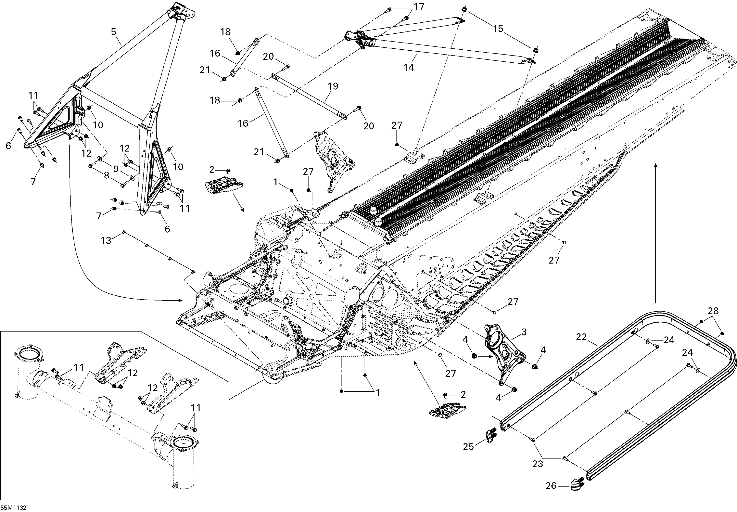 Схема узла: Frame and Components