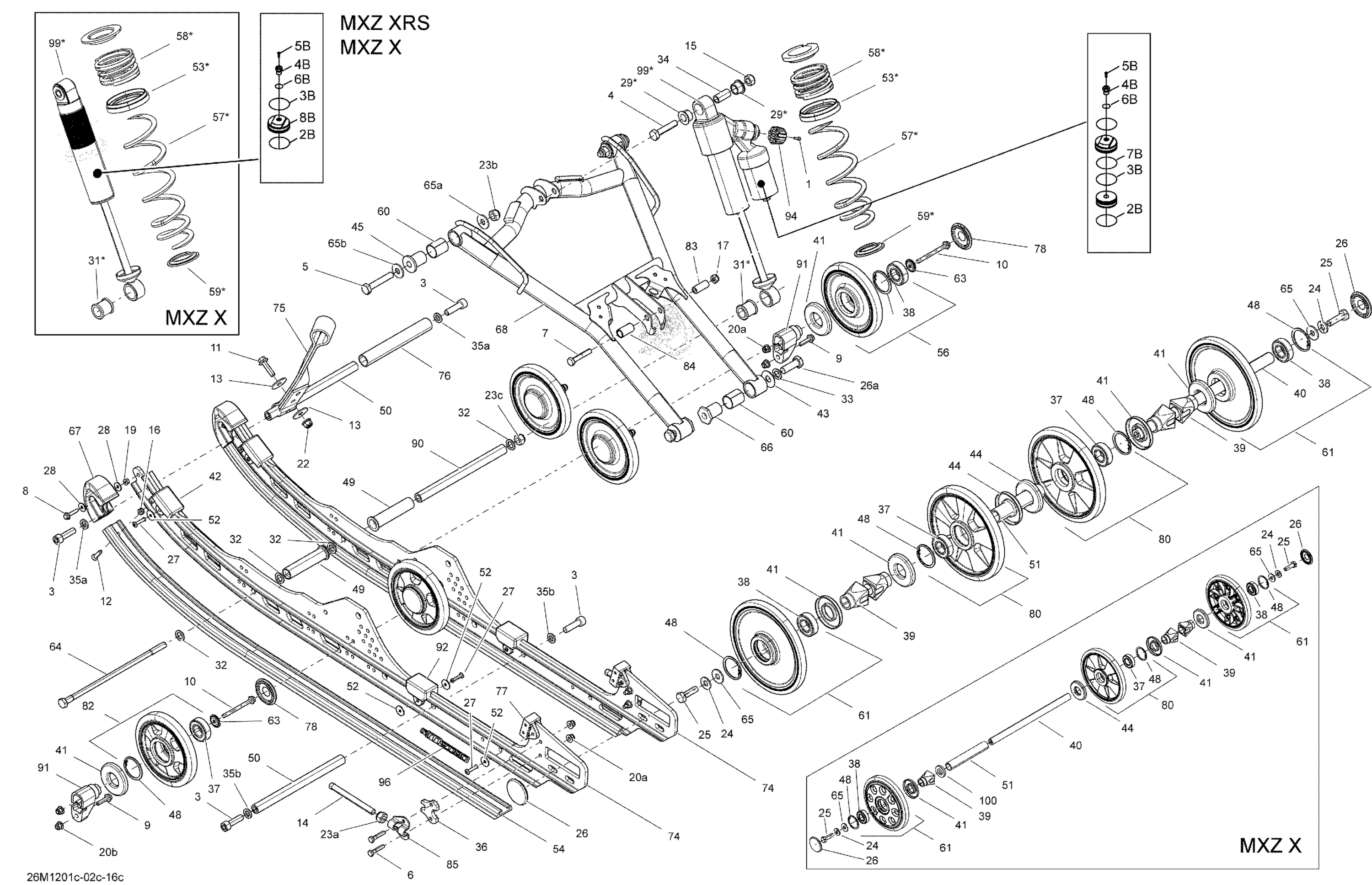 Rear Suspension Front Arm And Base