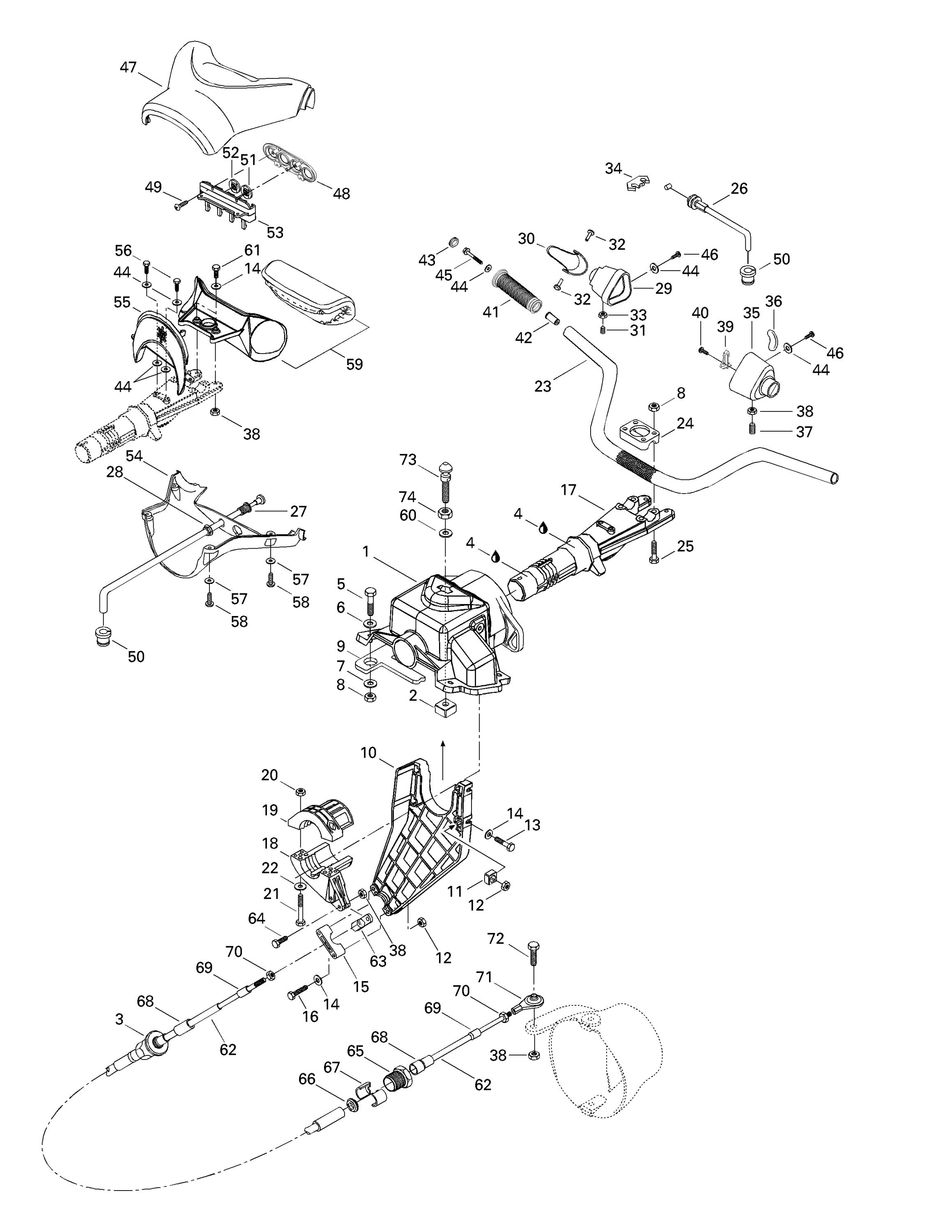 Схема узла: Steering System