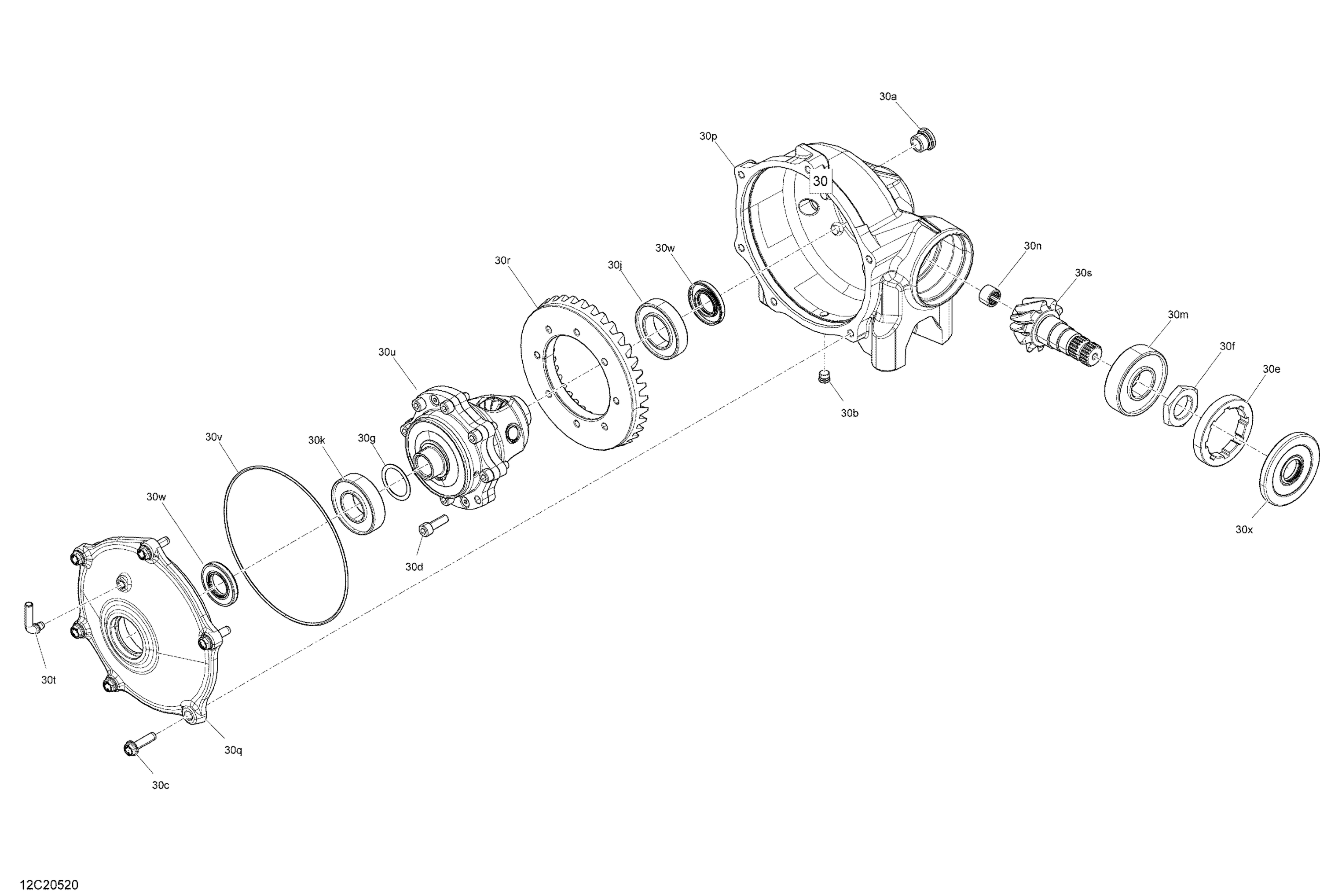 Front Drive - Differential - Visco-lok