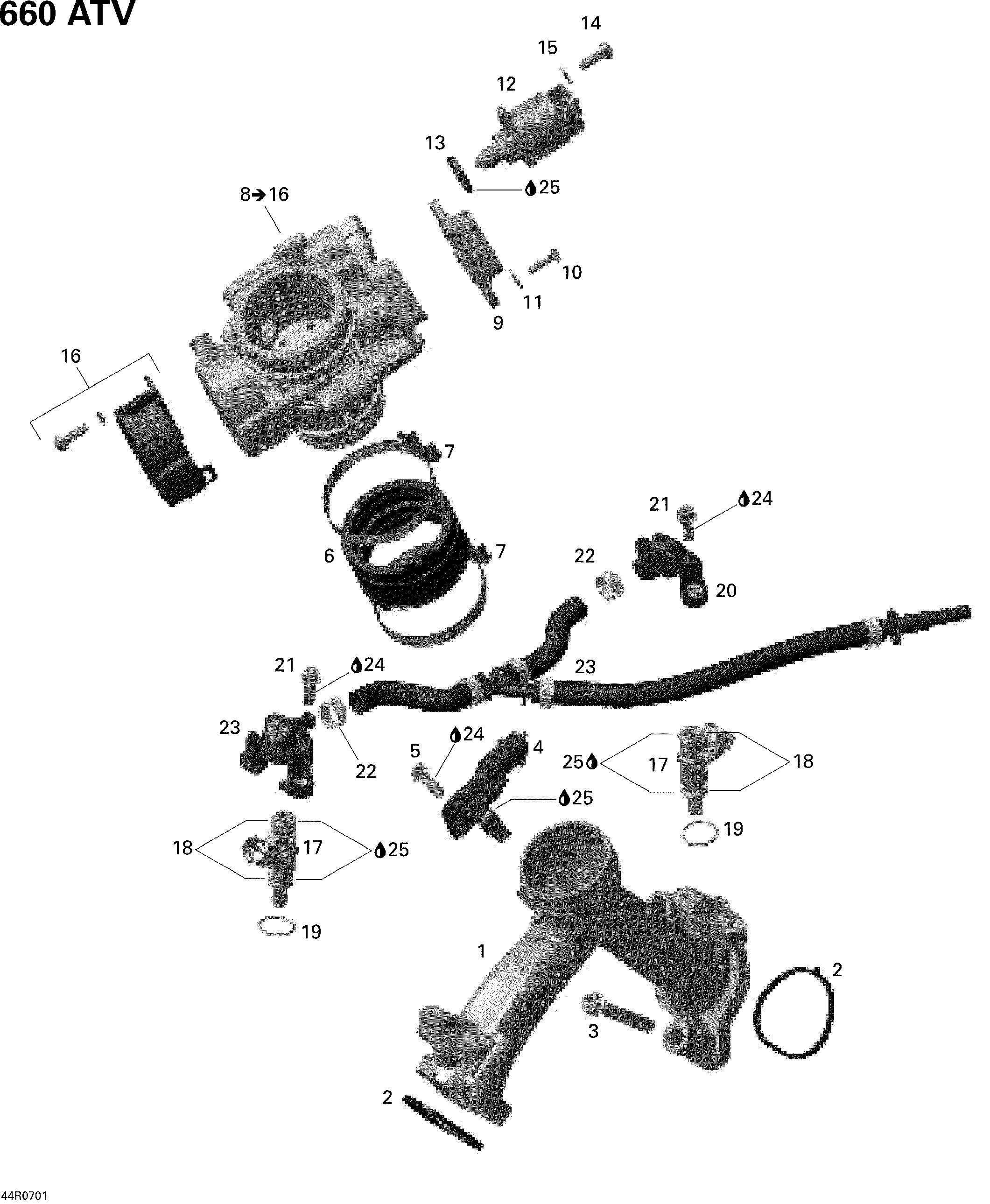 Intake Manifold And Throttle Body