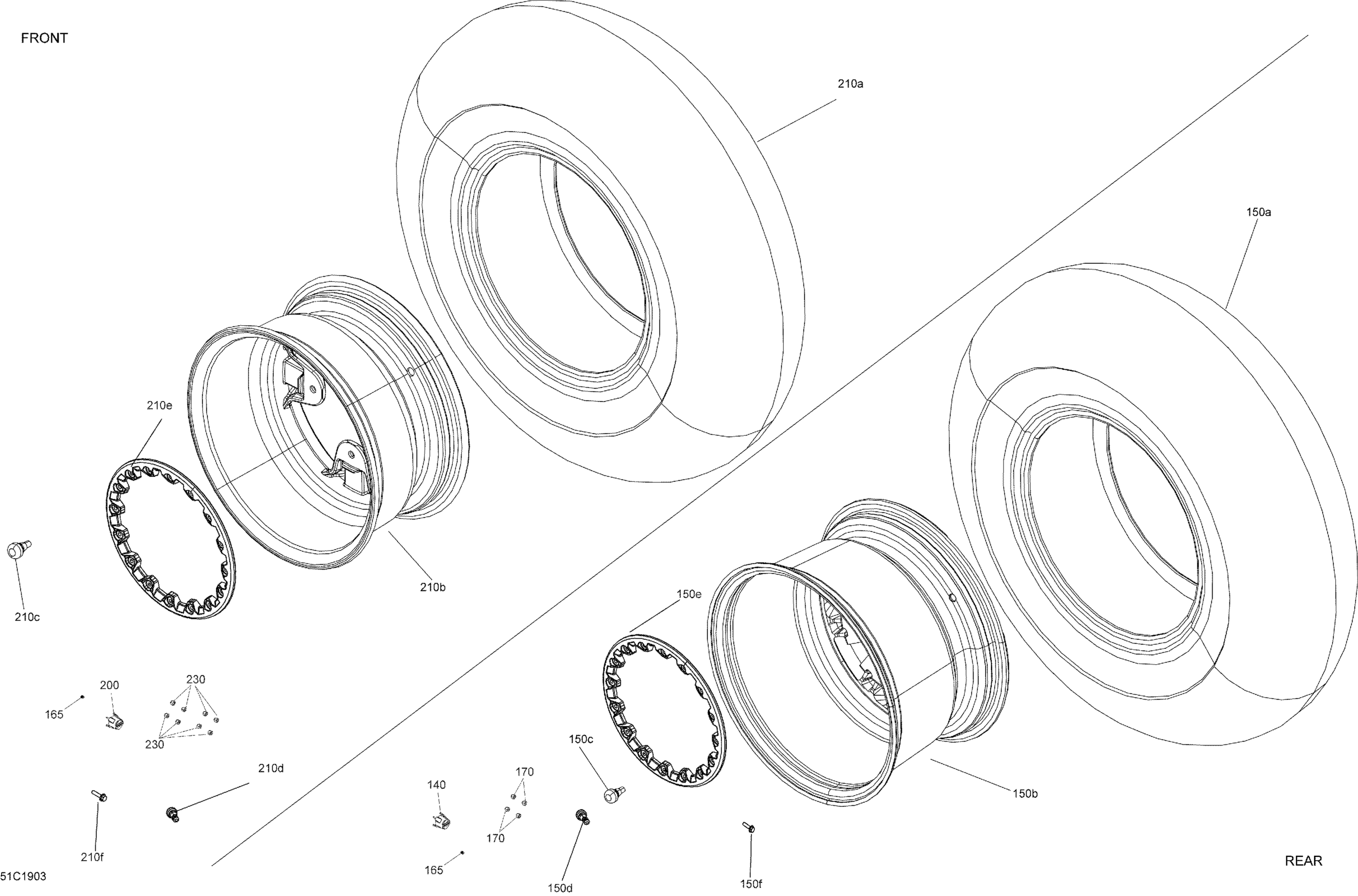 Wheels And Tires - Turbo R - STD