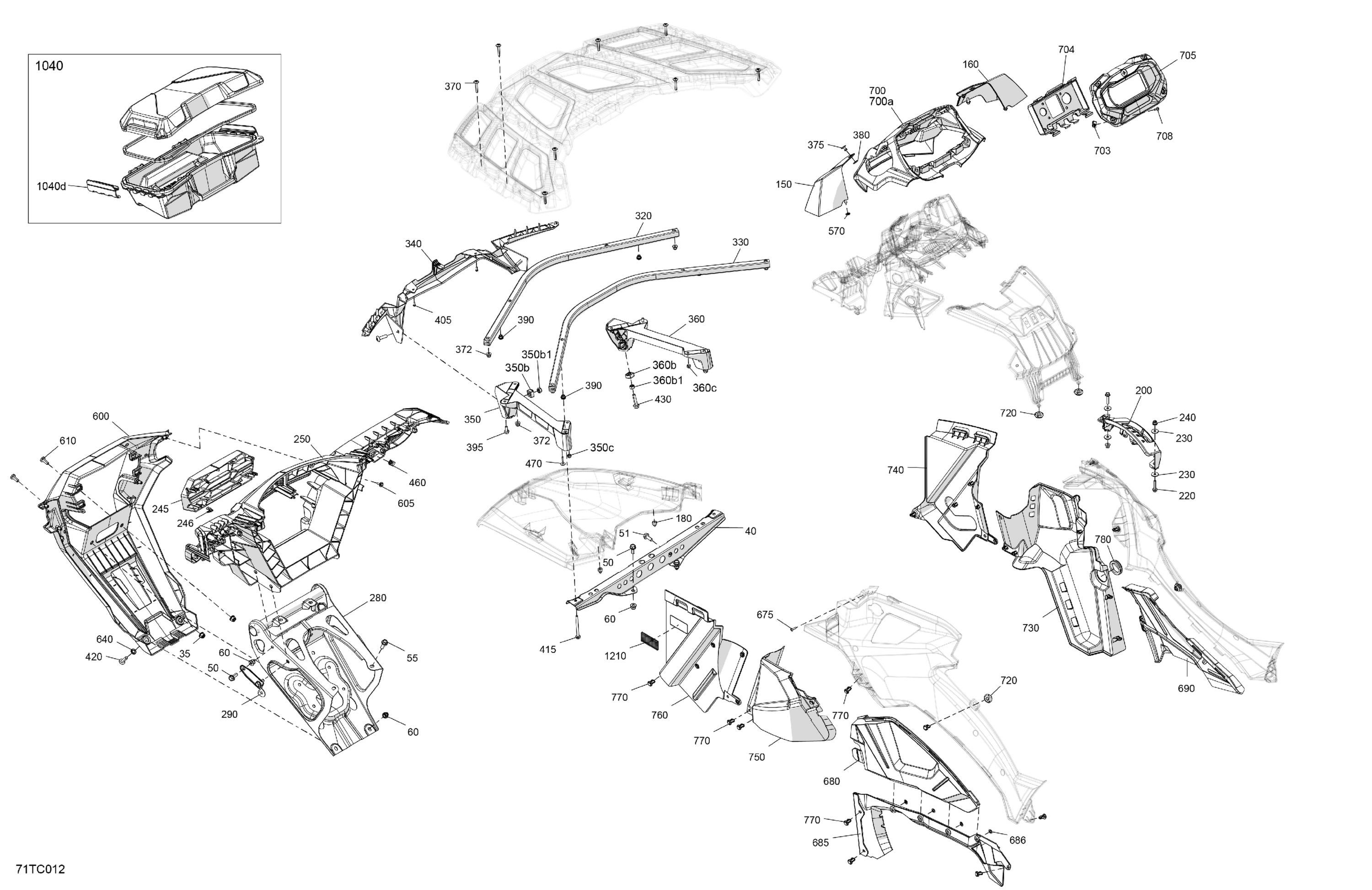 Body - Front Section