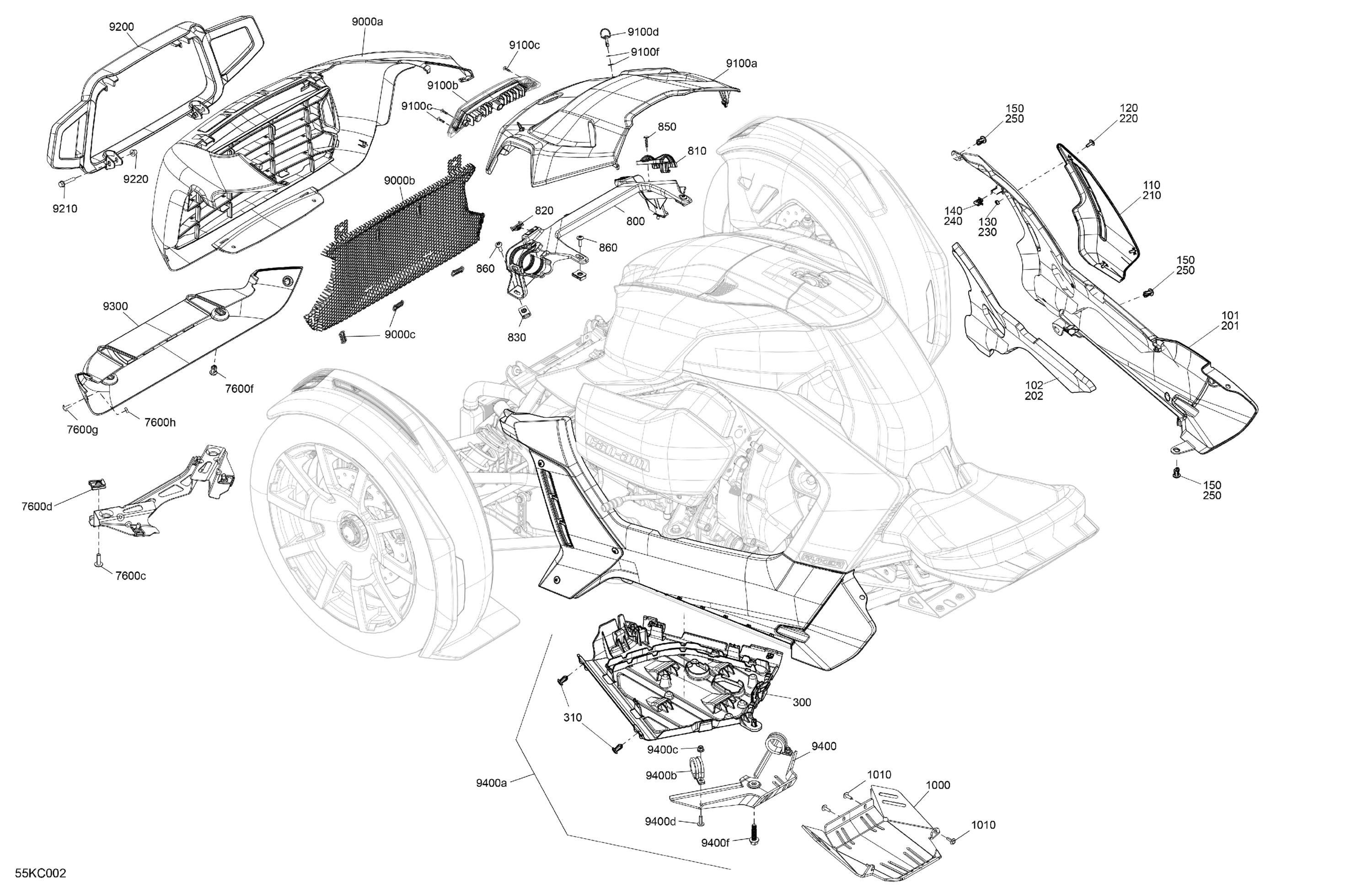 Body - Lower Section