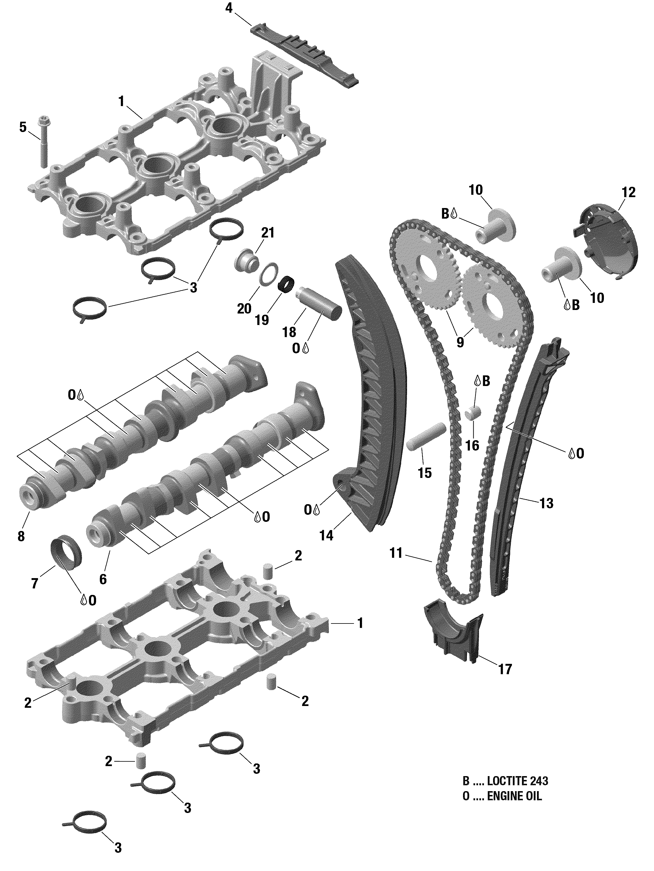 Rotax - Valve Train - 900 ACE