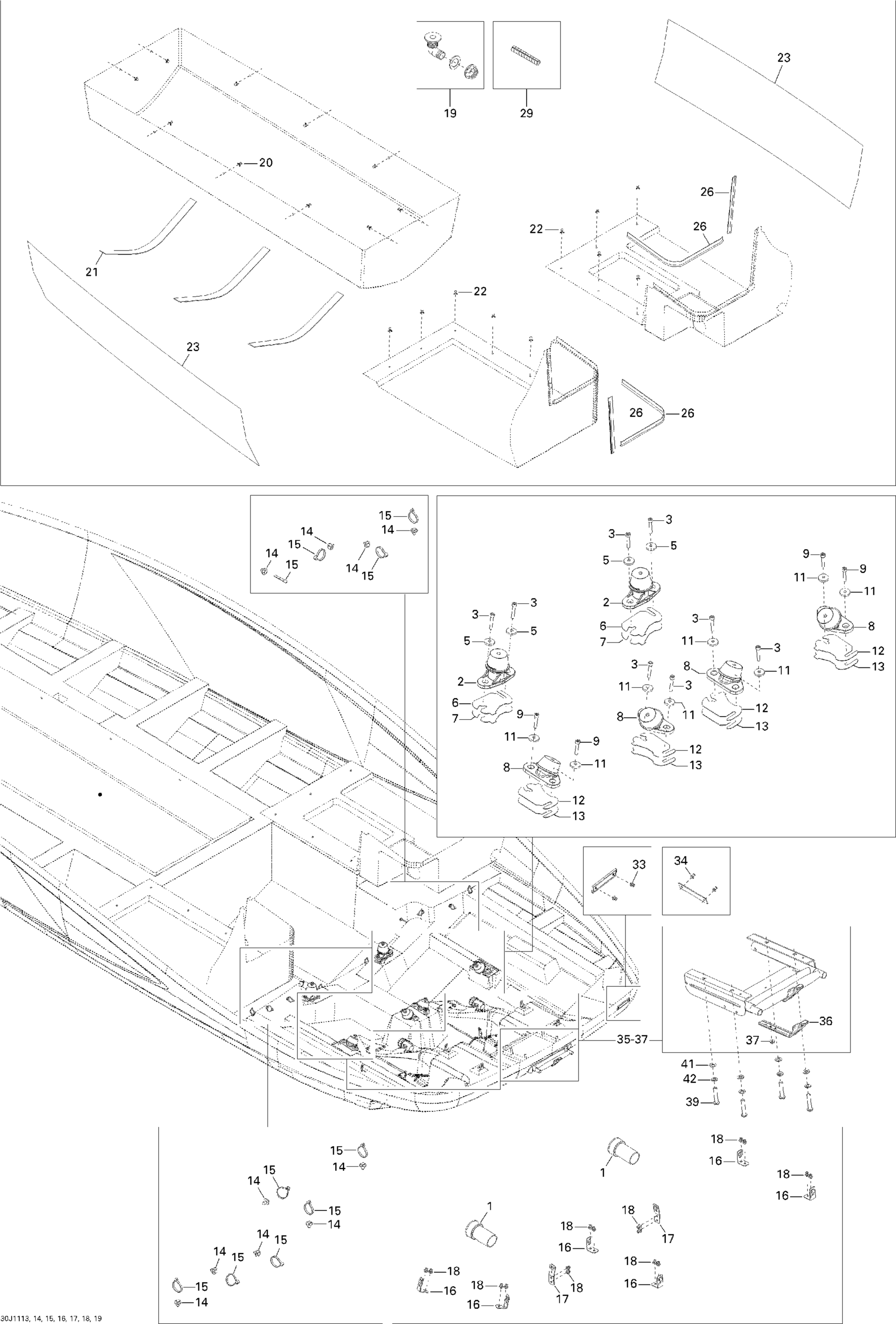 Схема узла: Lower Hull And Ladder