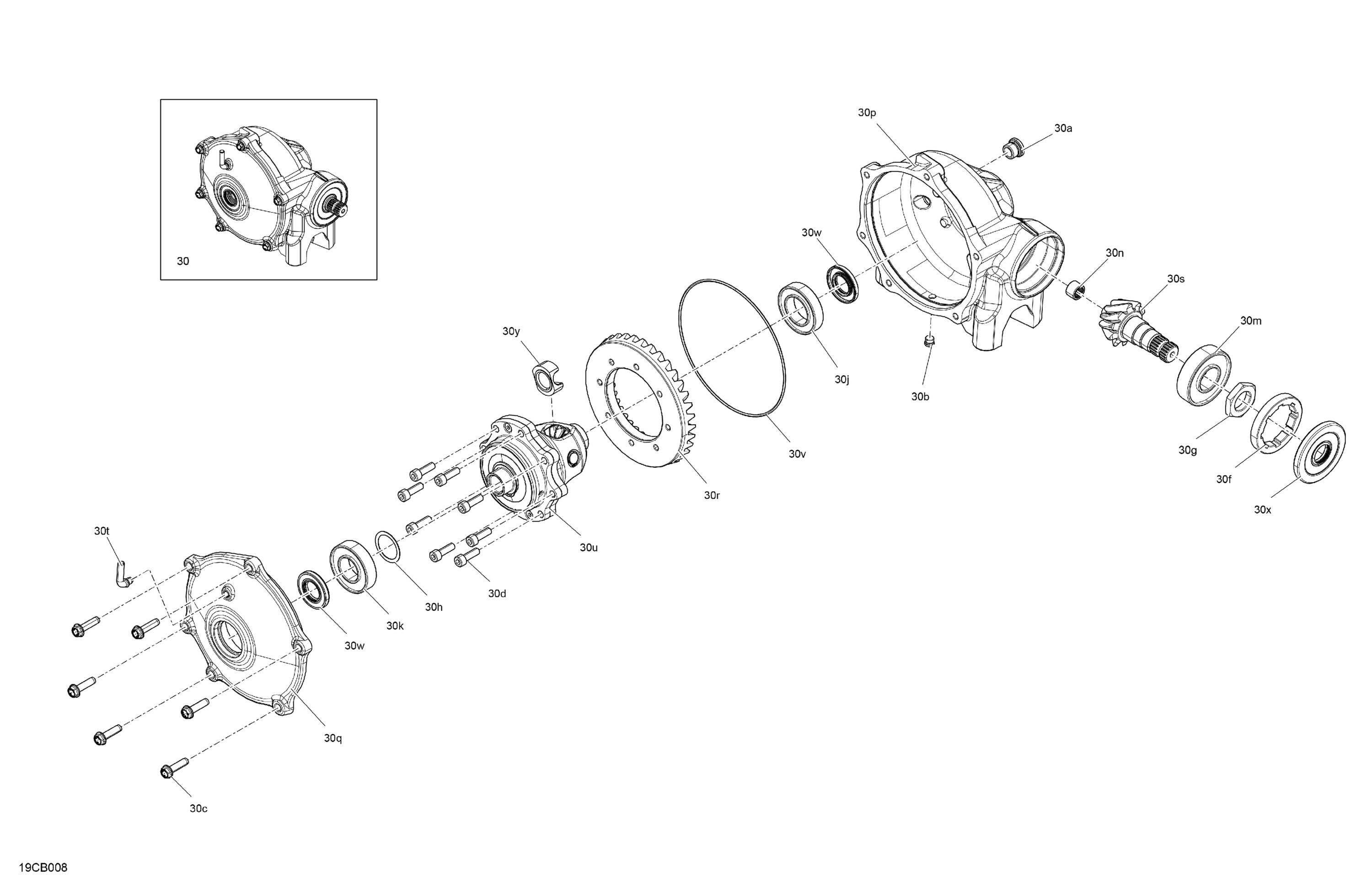 Drive - Front - Differential Parts