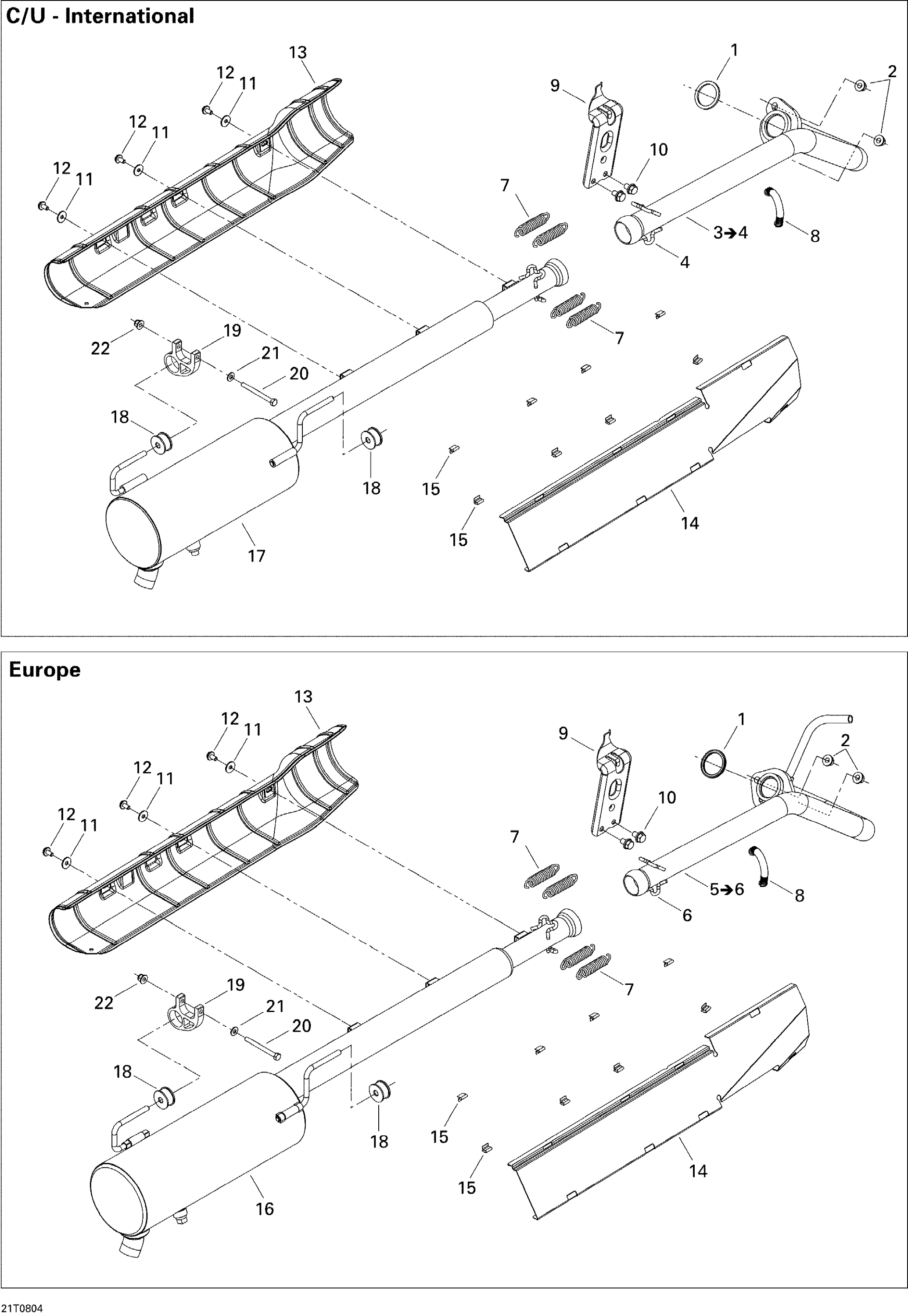 Схема узла: Exhaust System