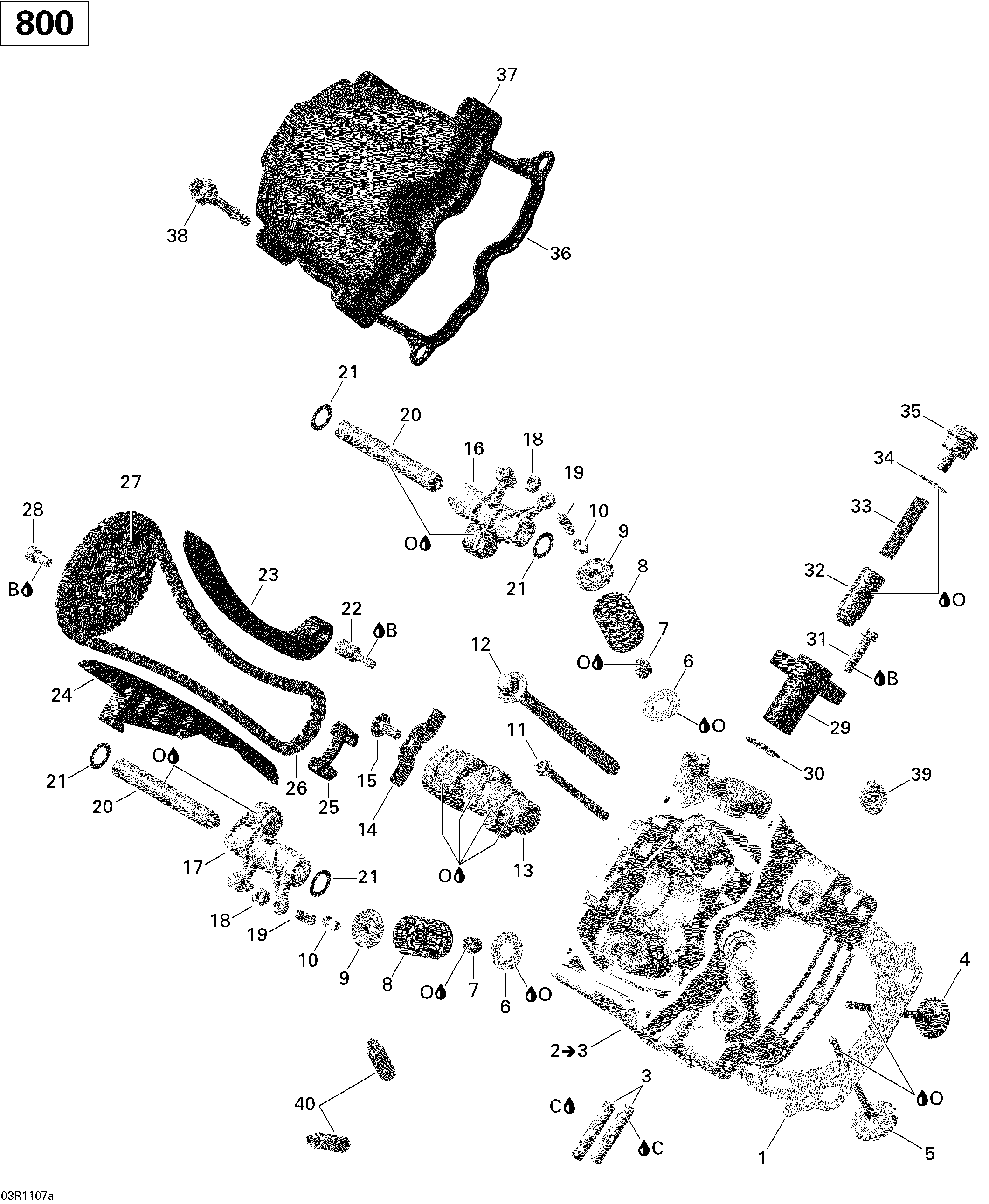 Cylinder Head, Front