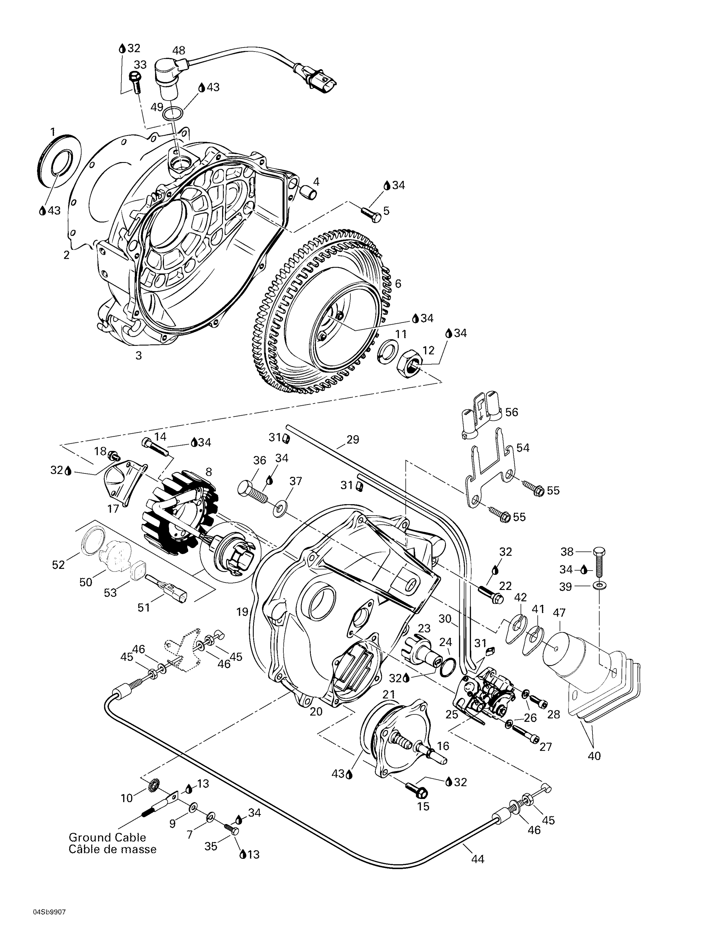 Magneto, Oil Pump