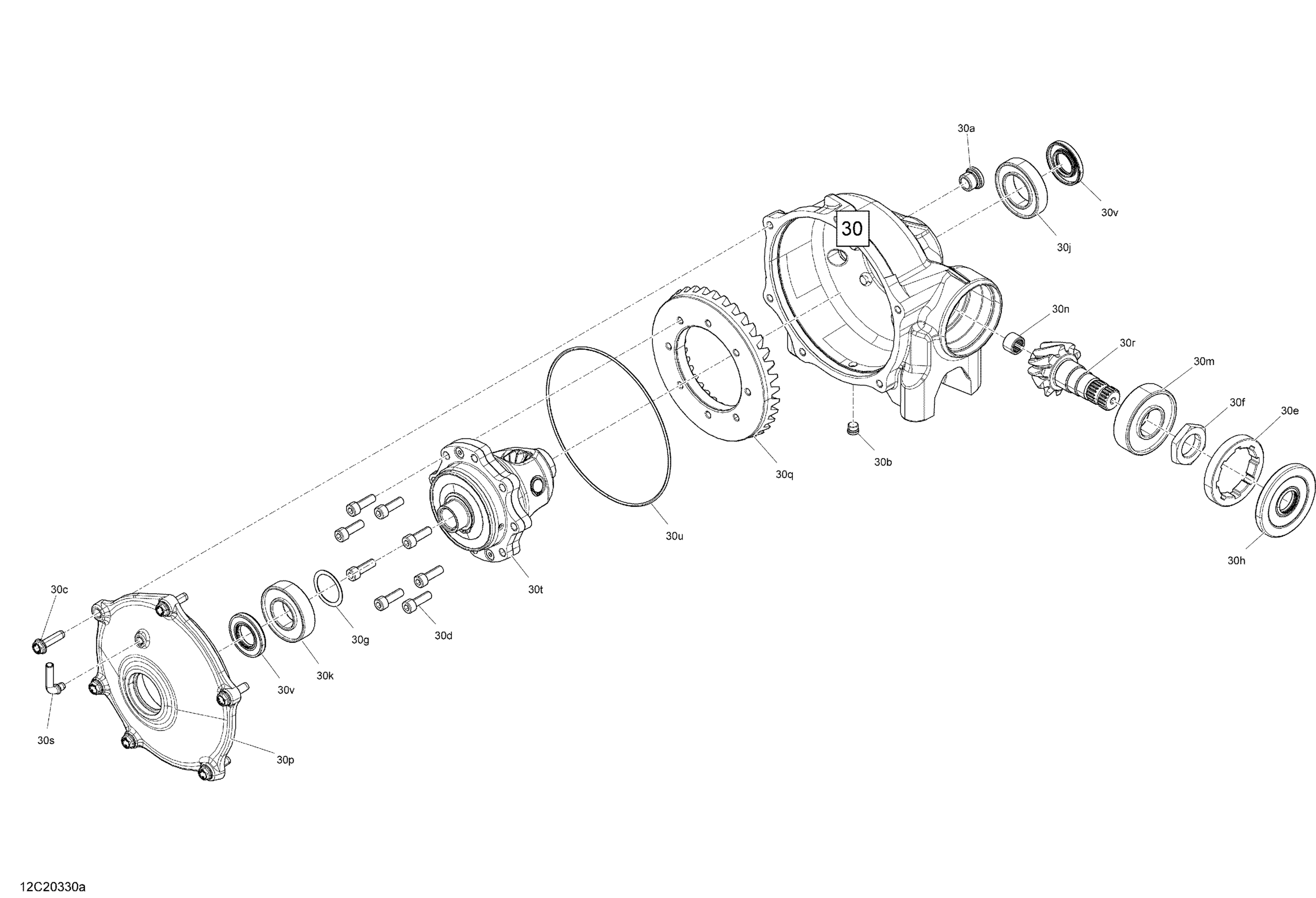 Front Drive - Differential Parts - BASE