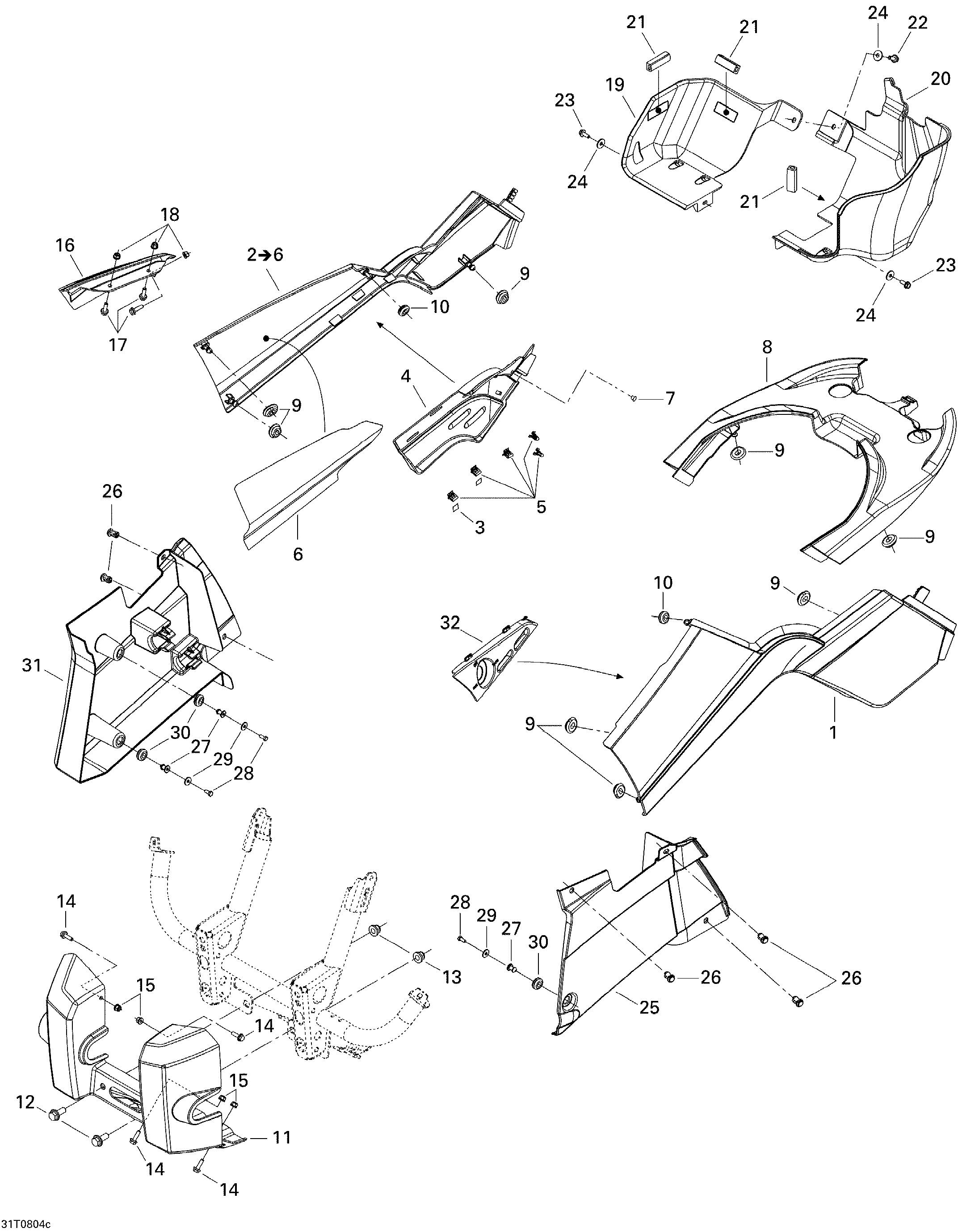 Схема узла: Body And Accessories 3, XT