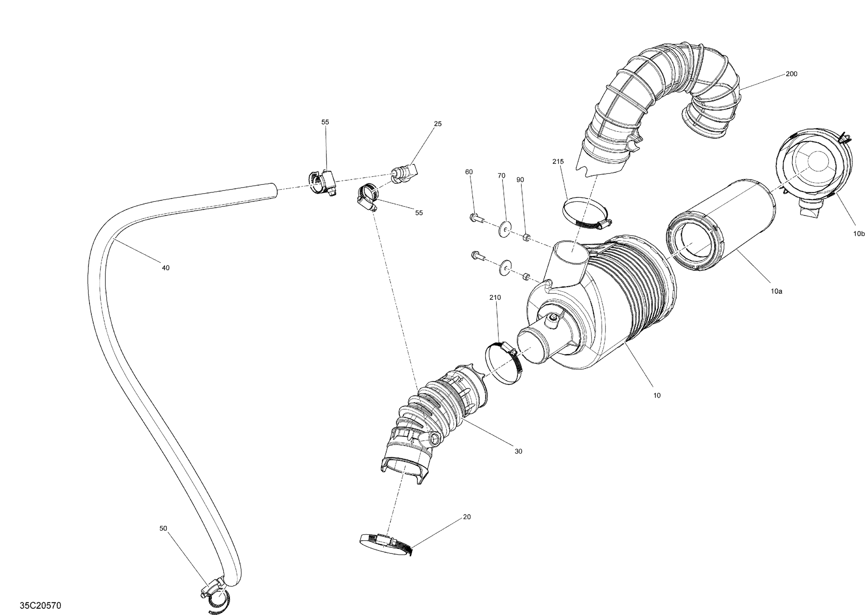 Схема узла: Engine - Air Intake