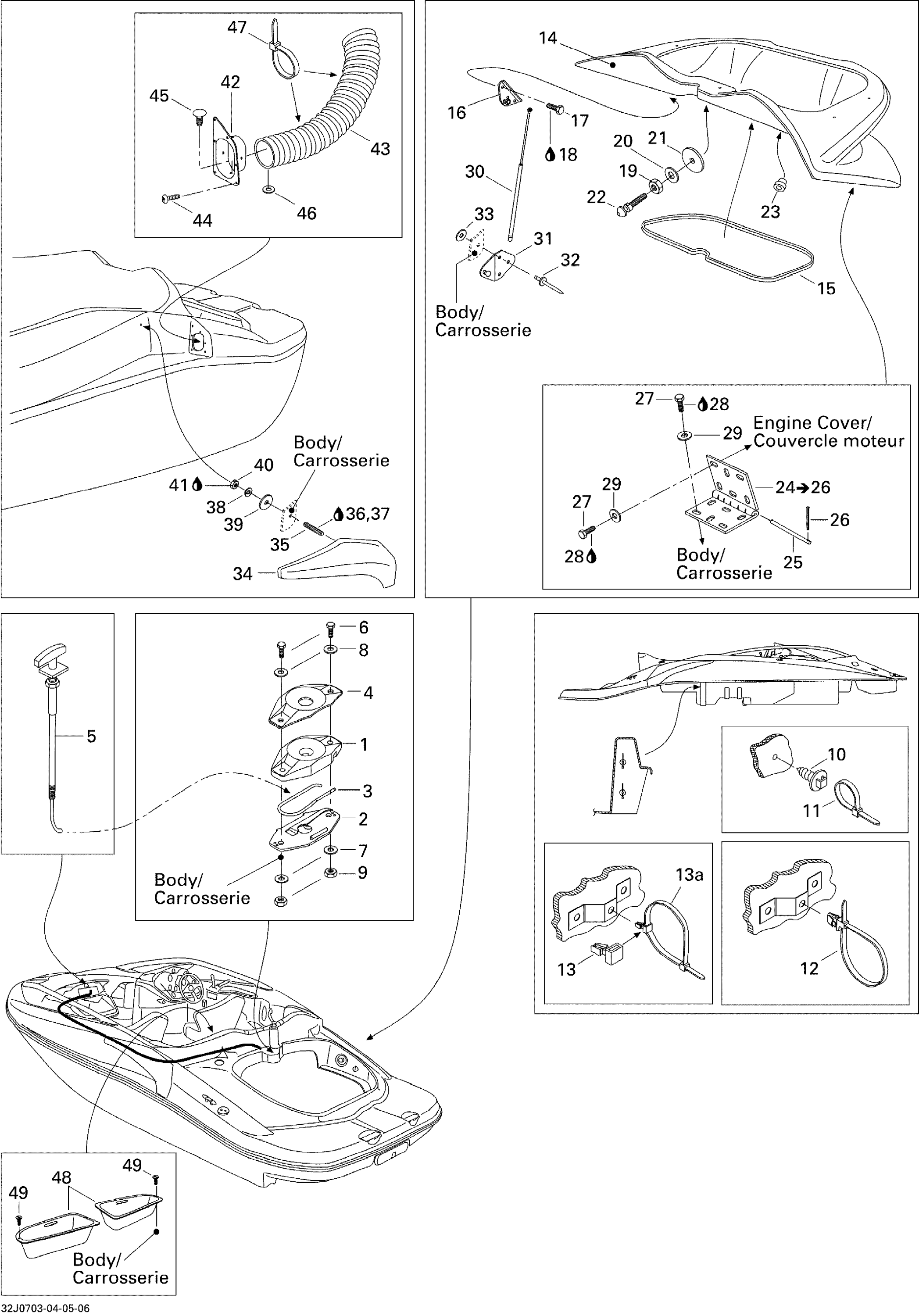 Engine Compartment And Accessories