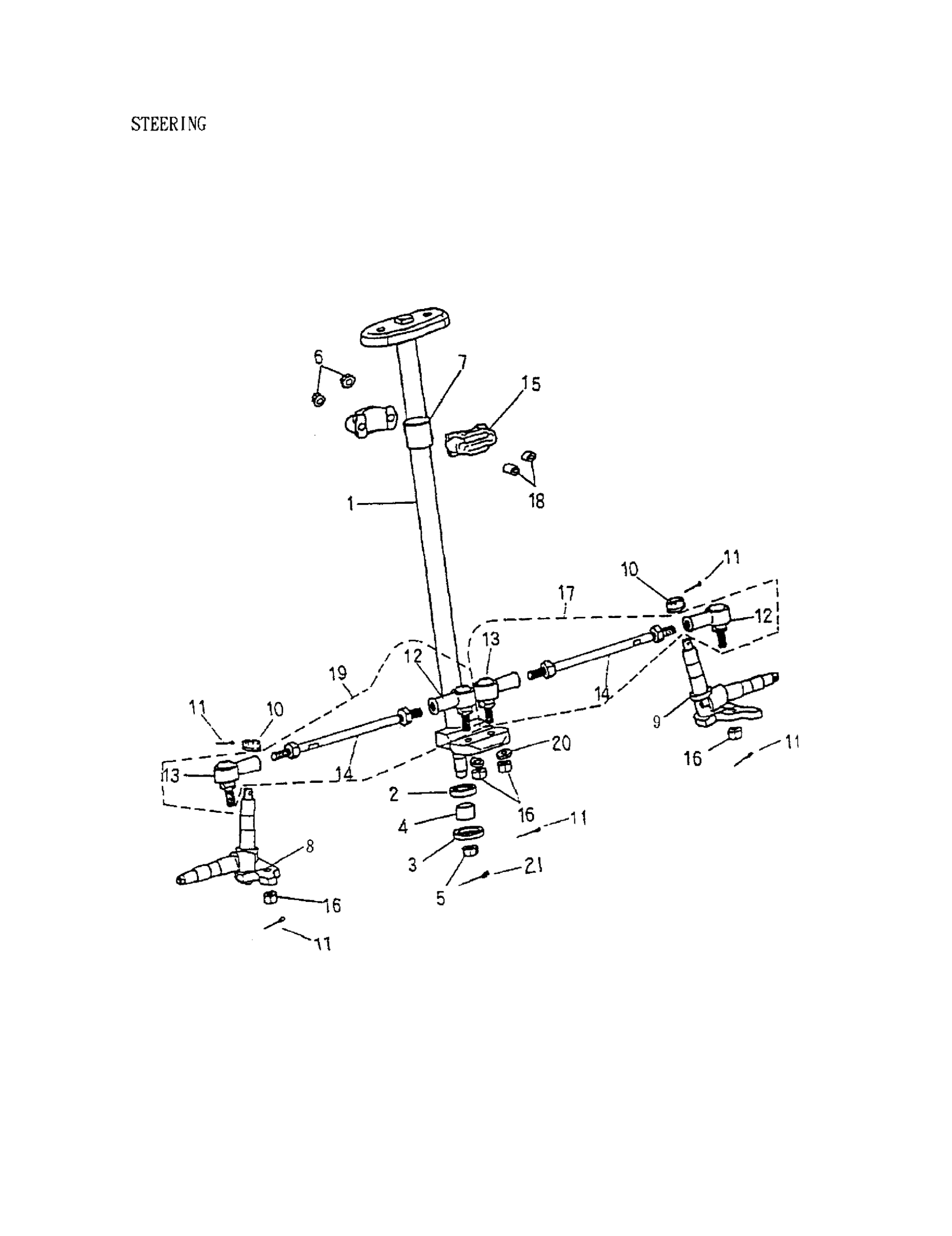 Схема узла: Steering System 172-27