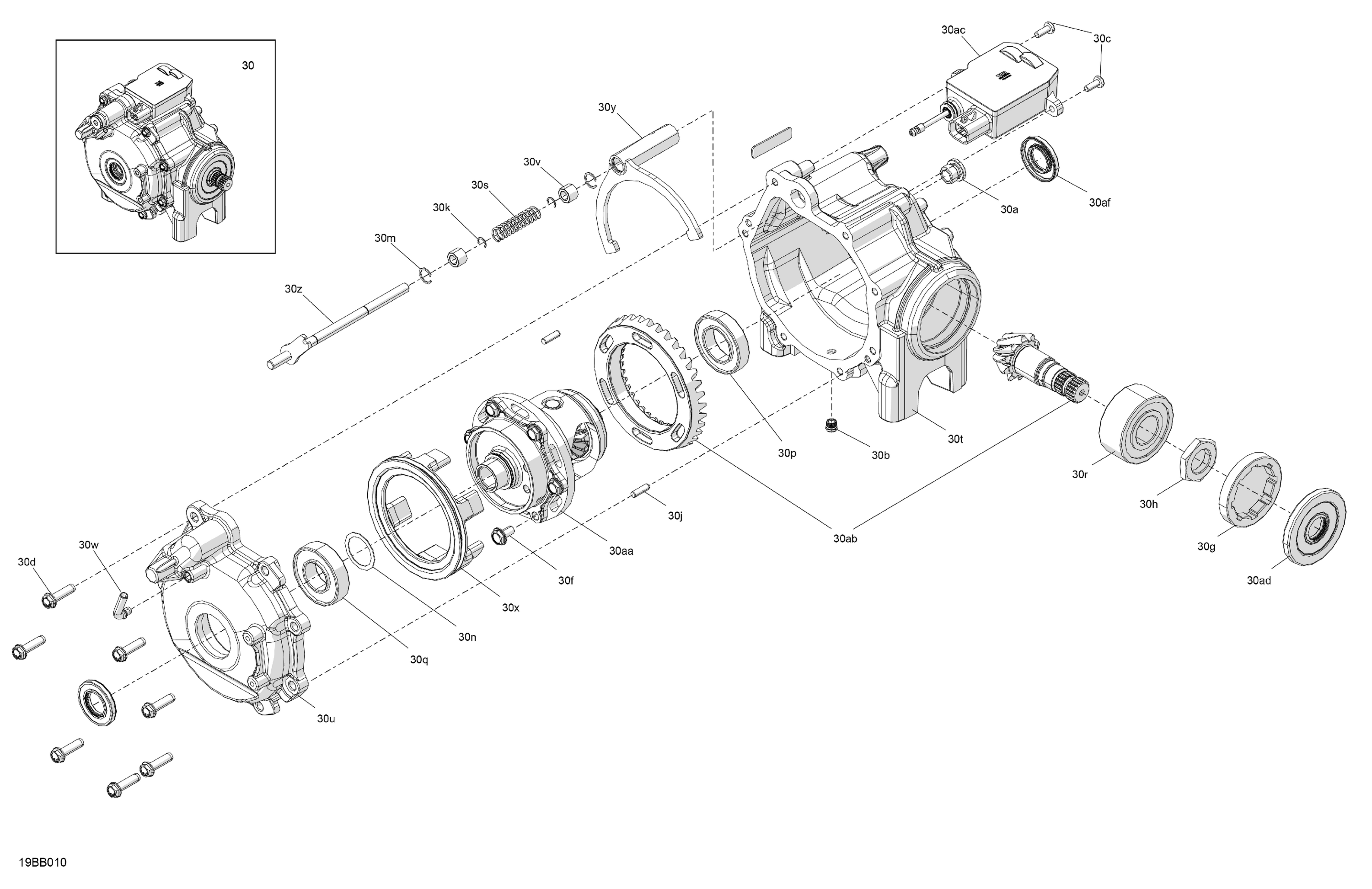 Drive - Front - Differential Parts