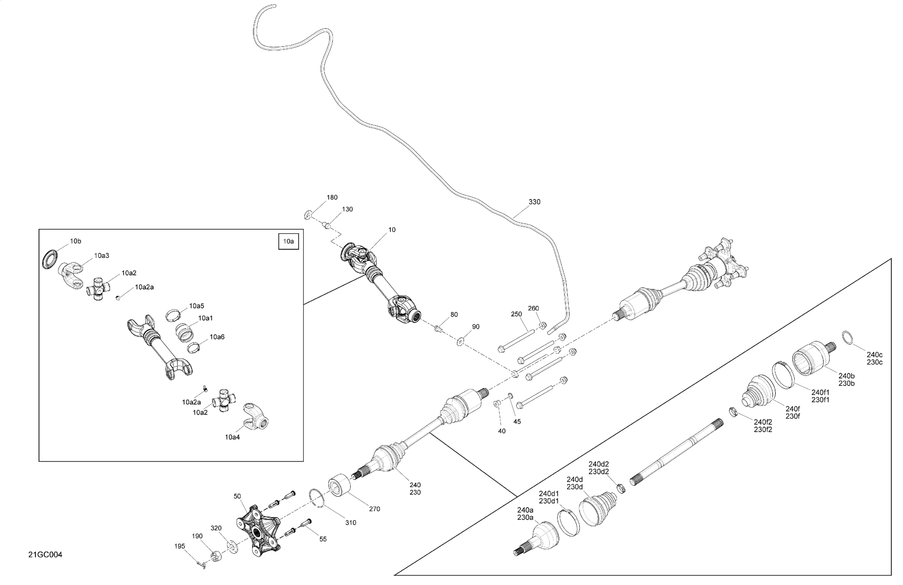 Drive - Rear - Common Parts