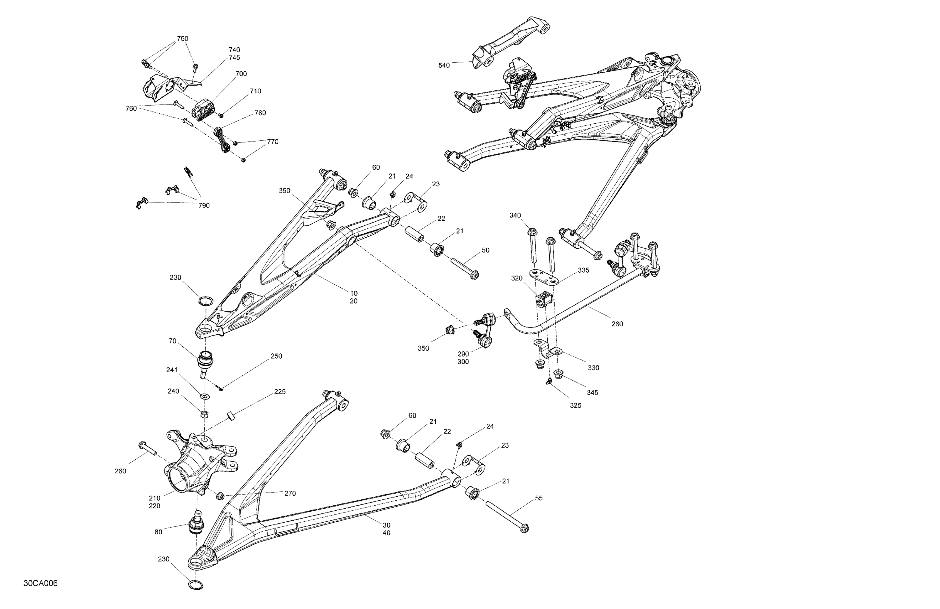 Suspension - Front - With Smart-ShoX